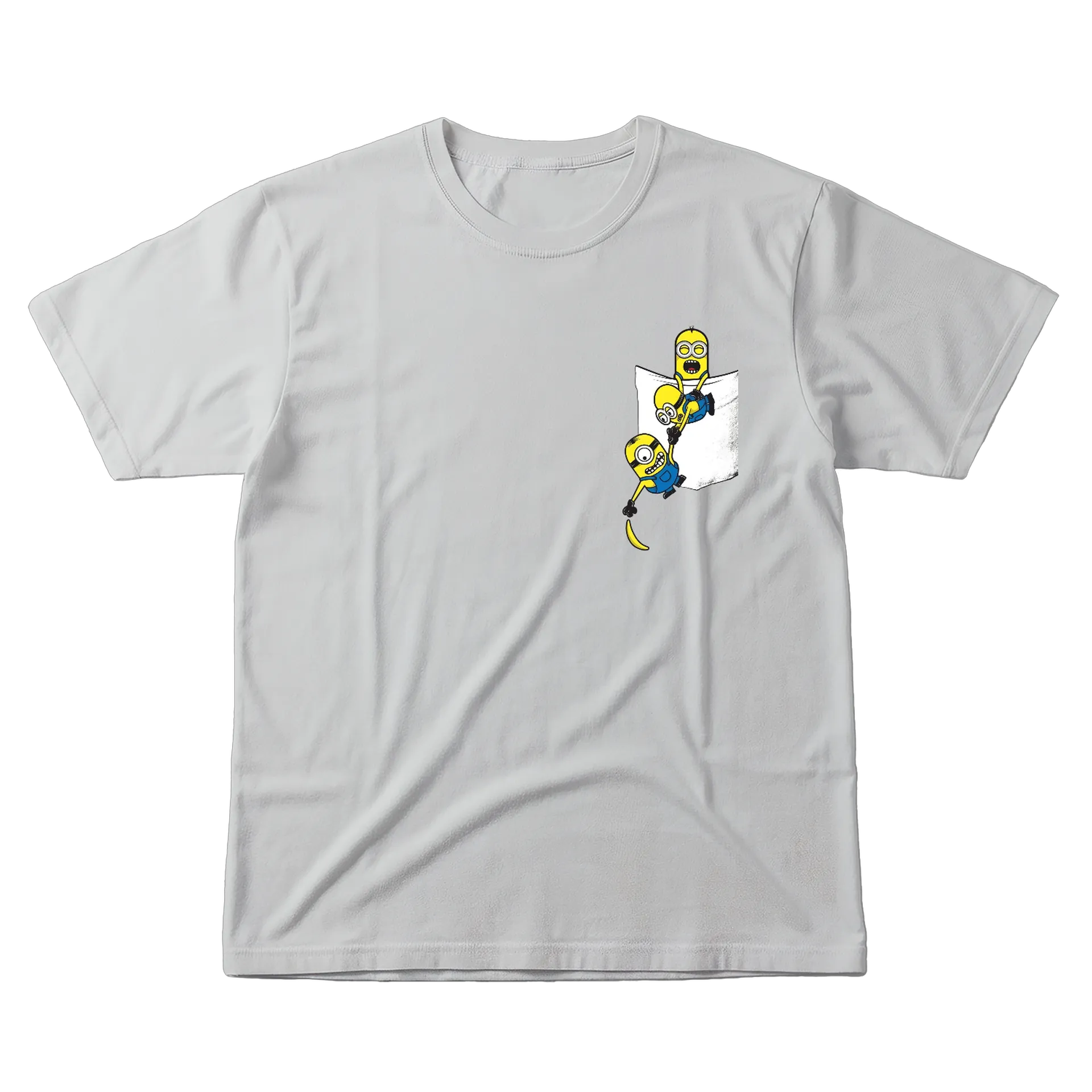 Camiseta Dragão Amarela 100% Algodão - Imagem 1