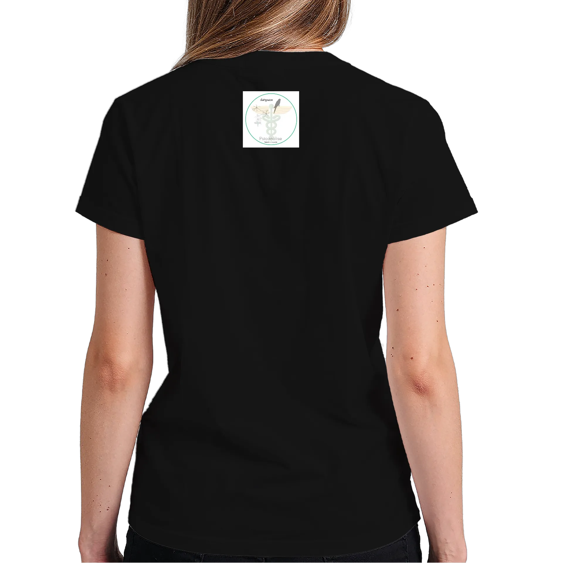 Camiseta Estampa Criativa Mulher Sol 100% Algodão - Imagem 6