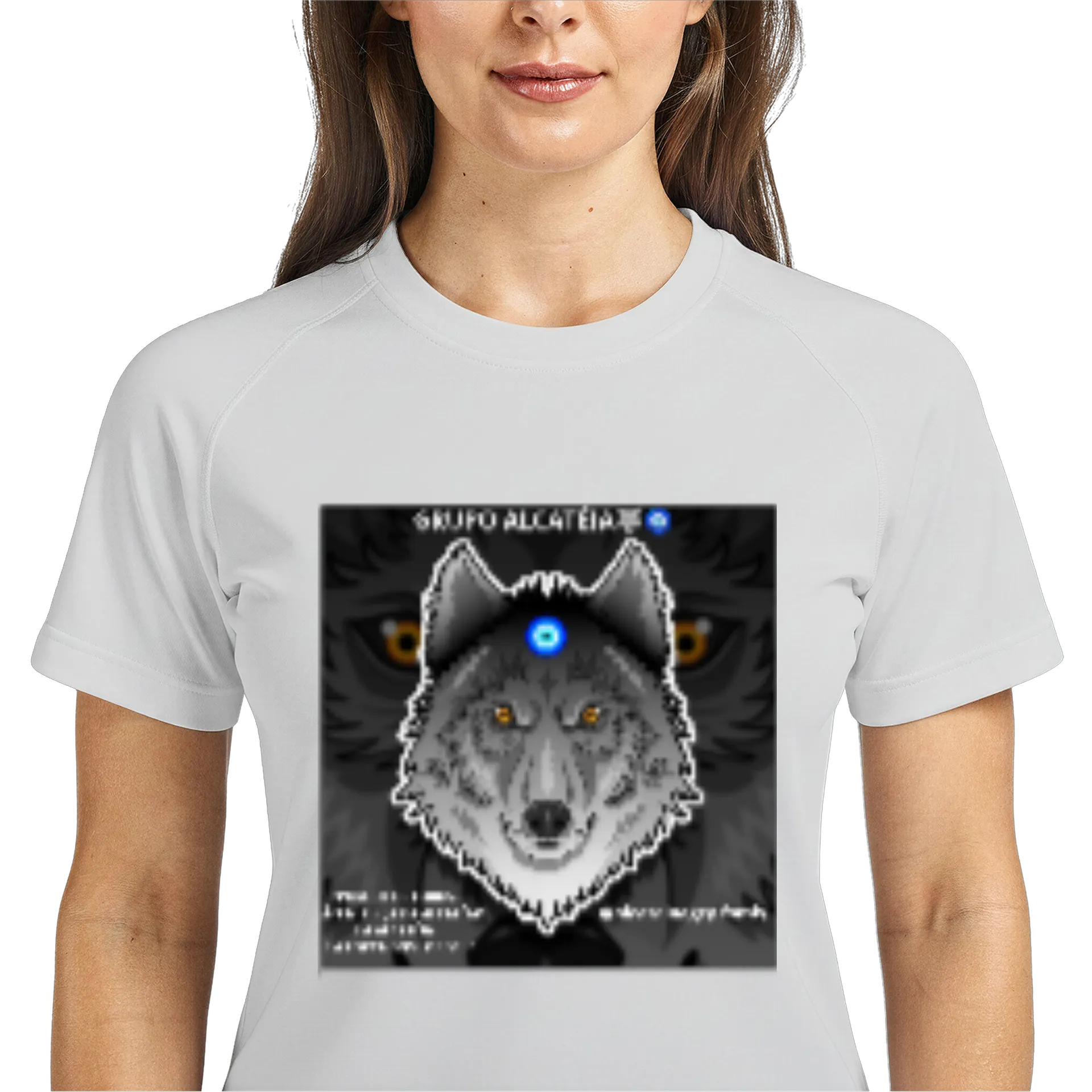 Camiseta DryFit GRUPO ALCATÉIA🐺🧿/ Morena 🌹🐺🧿 - Imagem 3