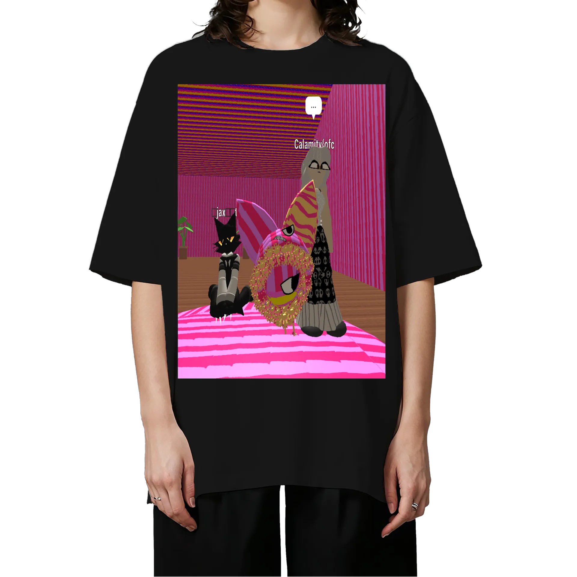 Camiseta Oversized de calamity e agente Secreto e candle! de Candle unier star [0fc] — imagem 3 de 6