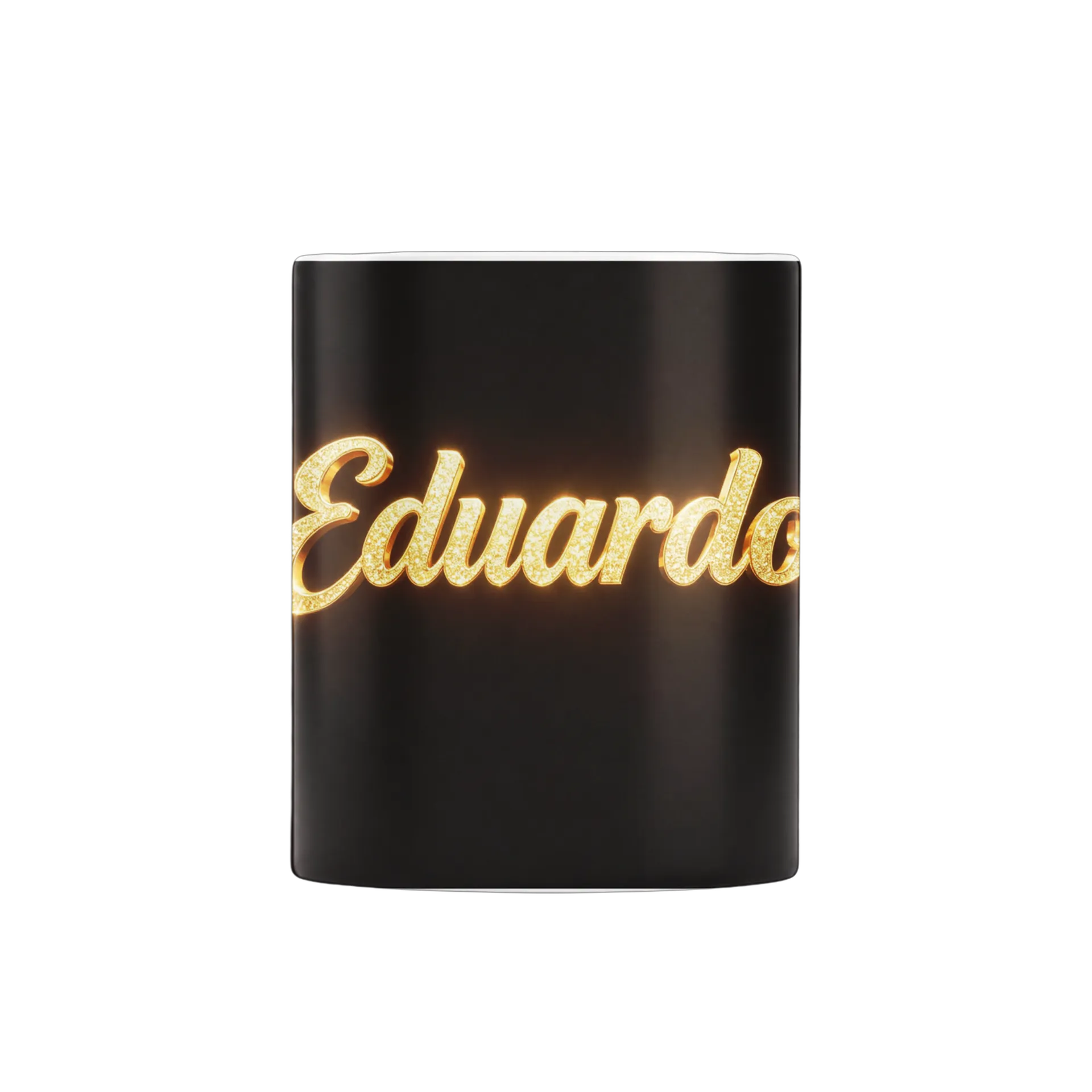 Caneca Porcelana Eduardo Ouro 325ml - Imagem 1
