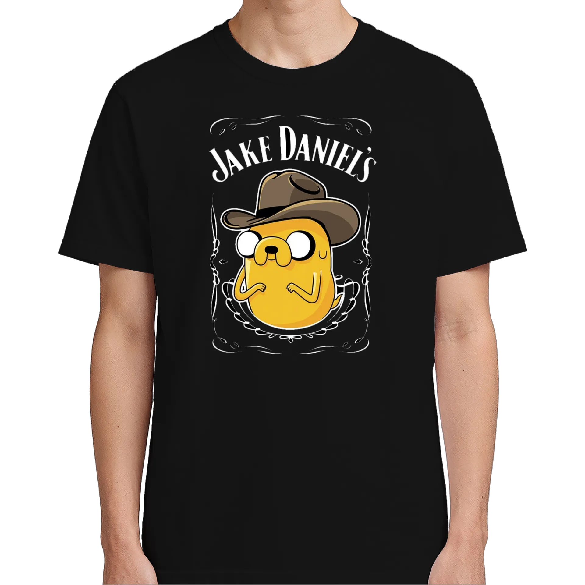 Camiseta Jake Daniel's Personagem Amarelo 100% Algodão - Imagem 5