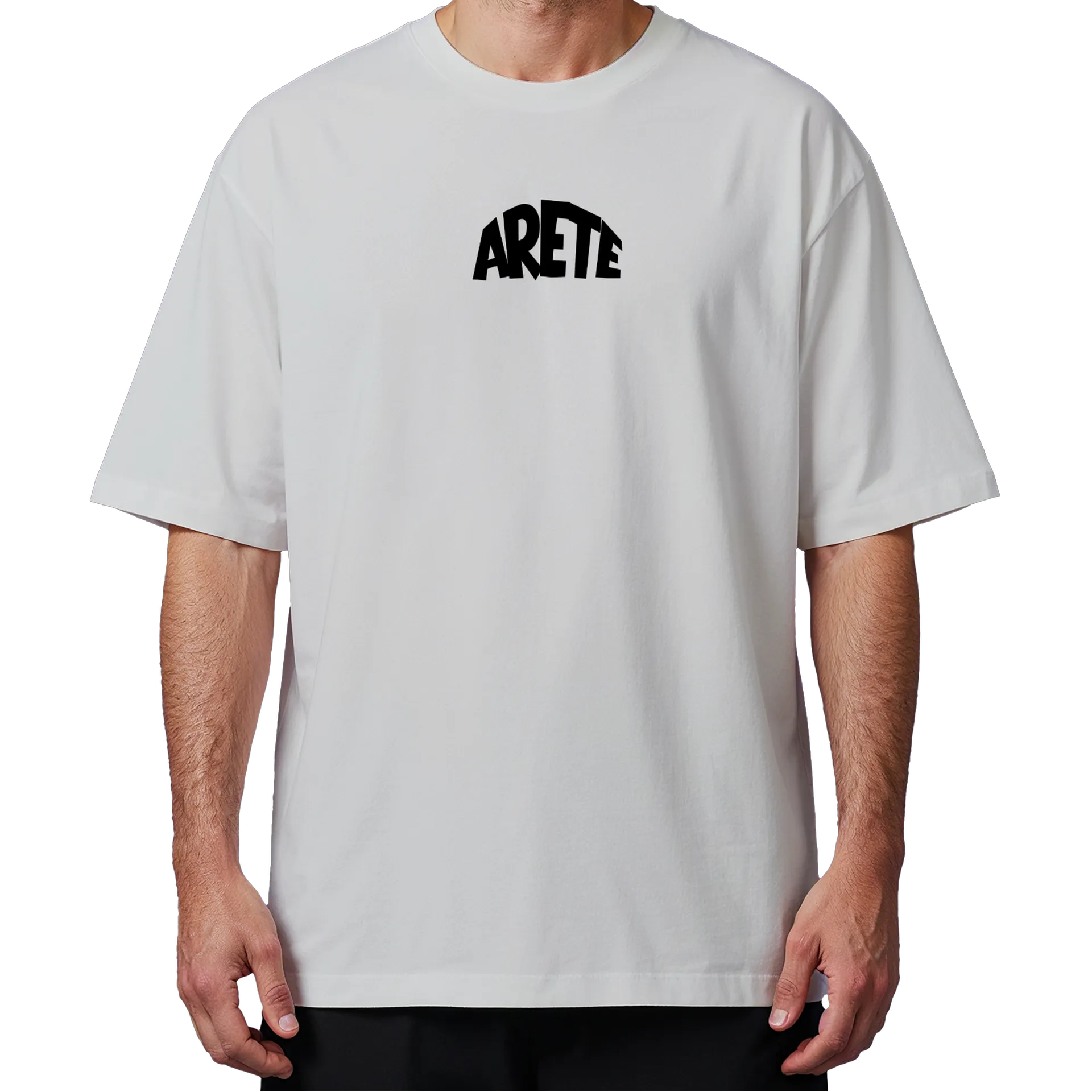 Camiseta Oversized Estampa Personalizada Branco Saara - Imagem 4