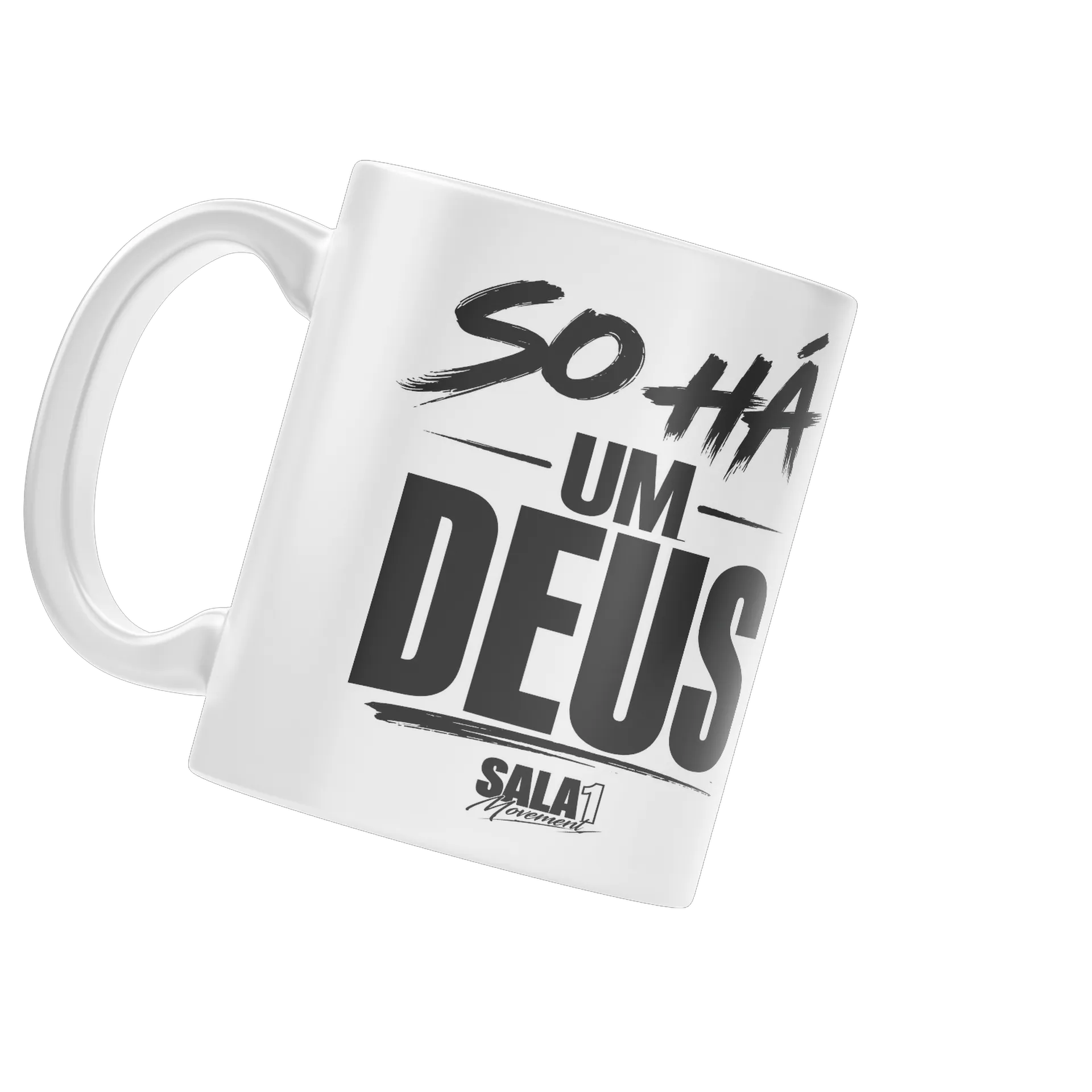 Caneca personalizada sala 1 movement só ha um Deus de dhioneschagas