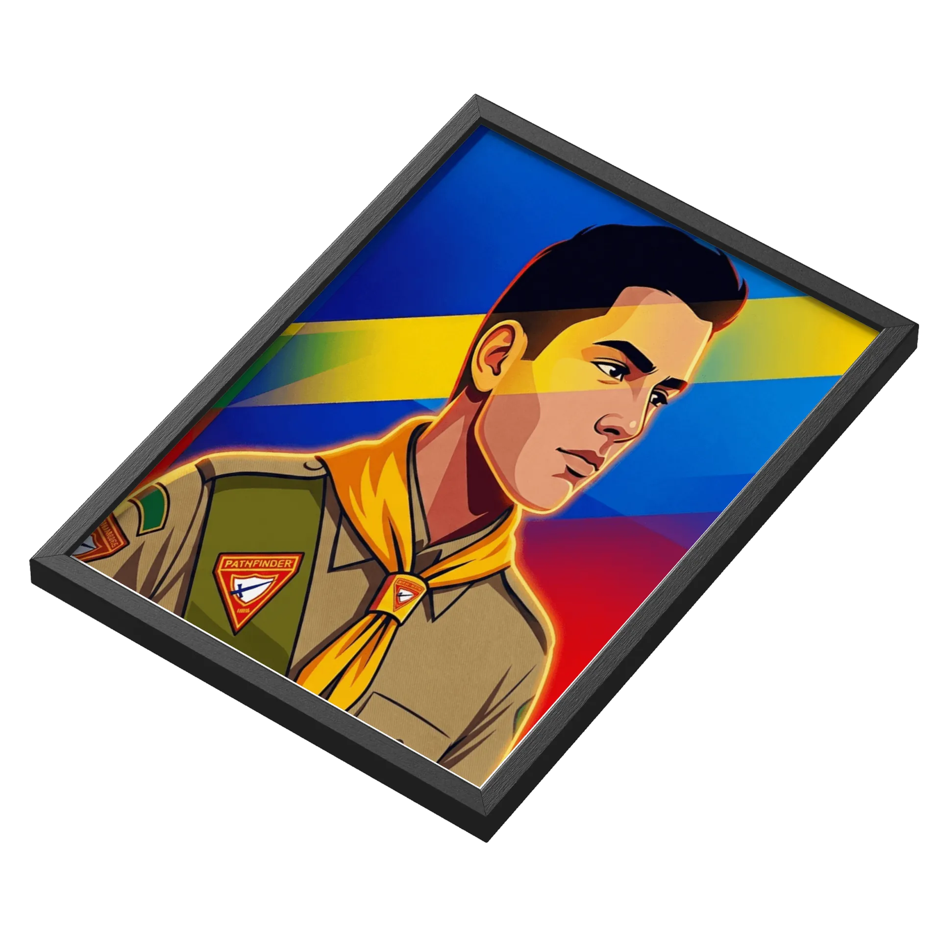 Quadro Desbravador A3 personalizado  - Imagem 3