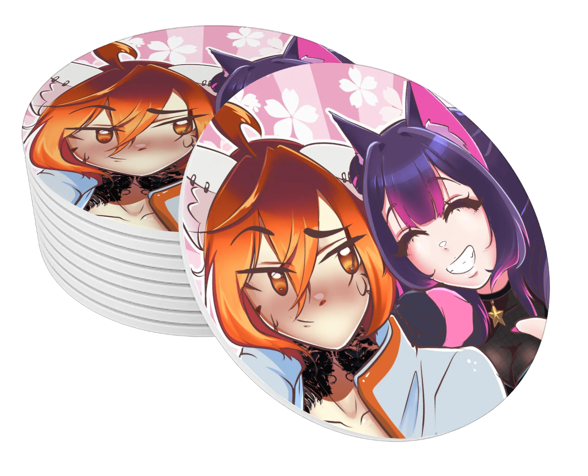 Porta-copos PandaDuLove e Mika - Imagem 1