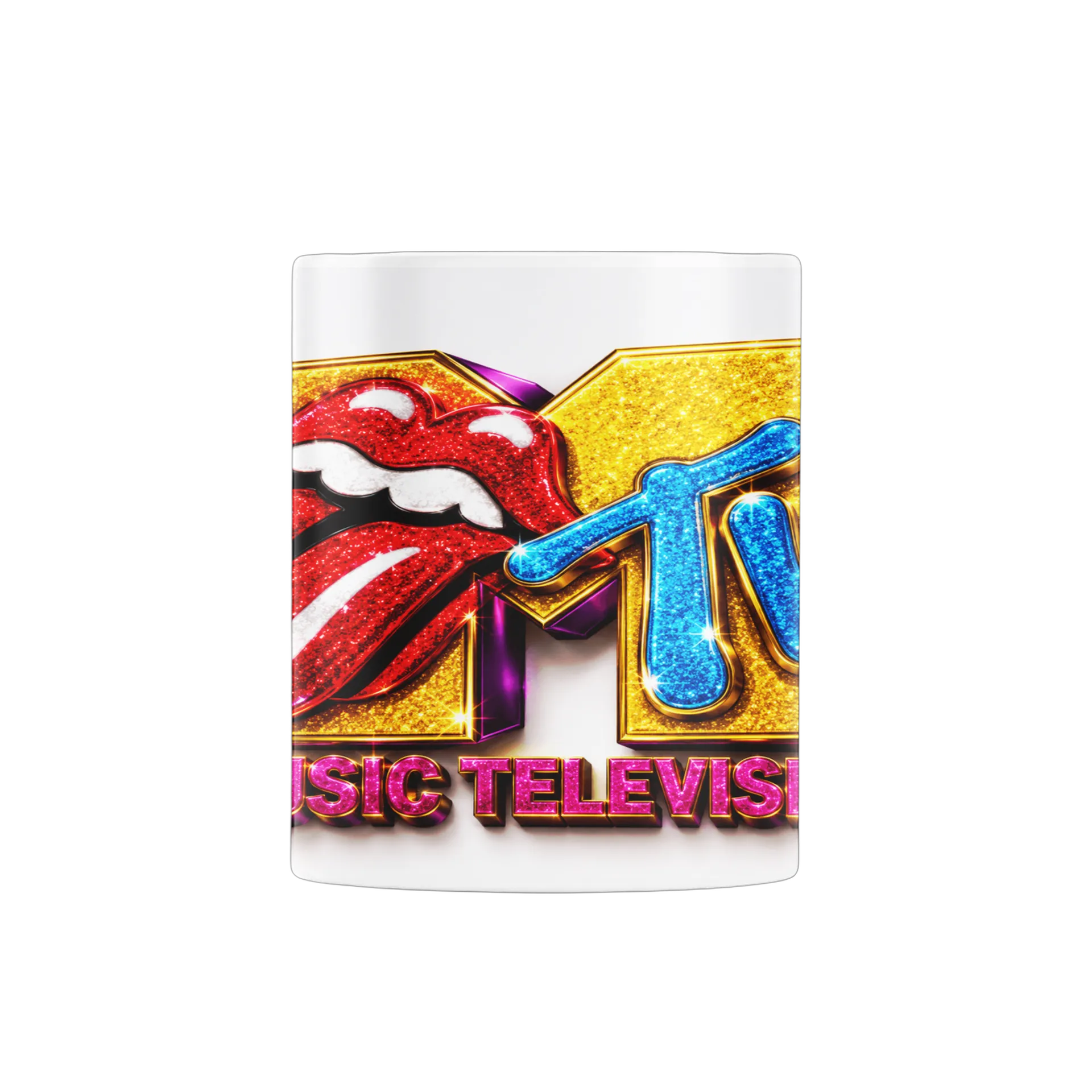 Caneca Letras Rolling Stones 325ml - Imagem 1