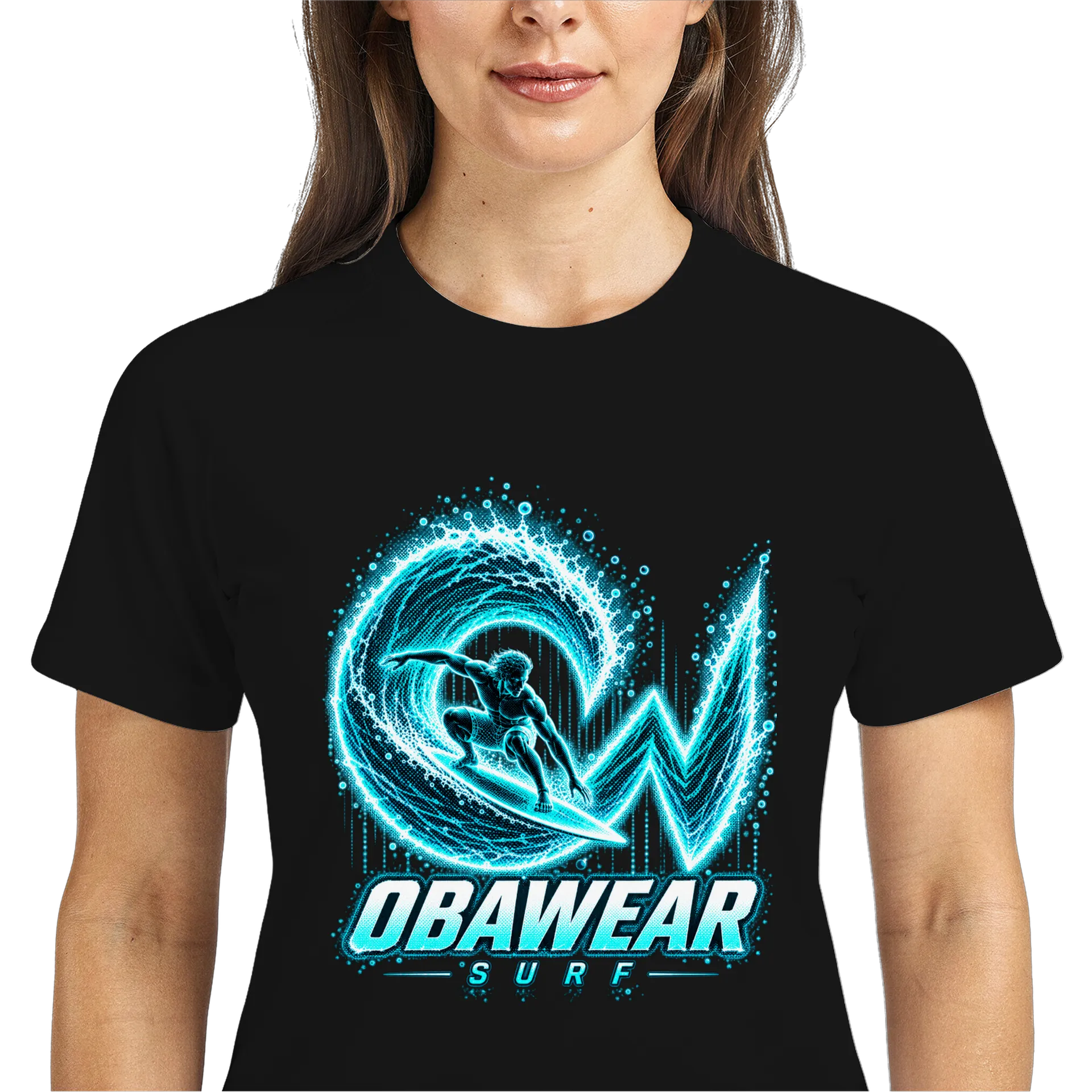 Camiseta OBAWEAR dry fit Surt Holo wave - Imagem 3