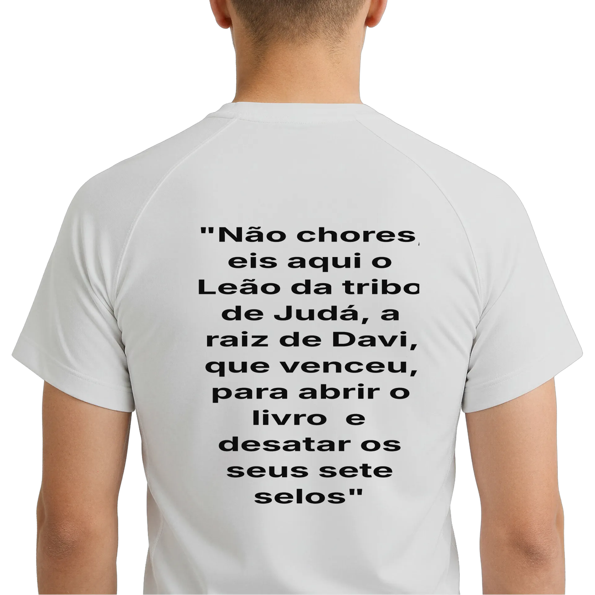 Camiseta Dry Fit - Apocalipse 5.5 de Reis — imagem 6 de 6