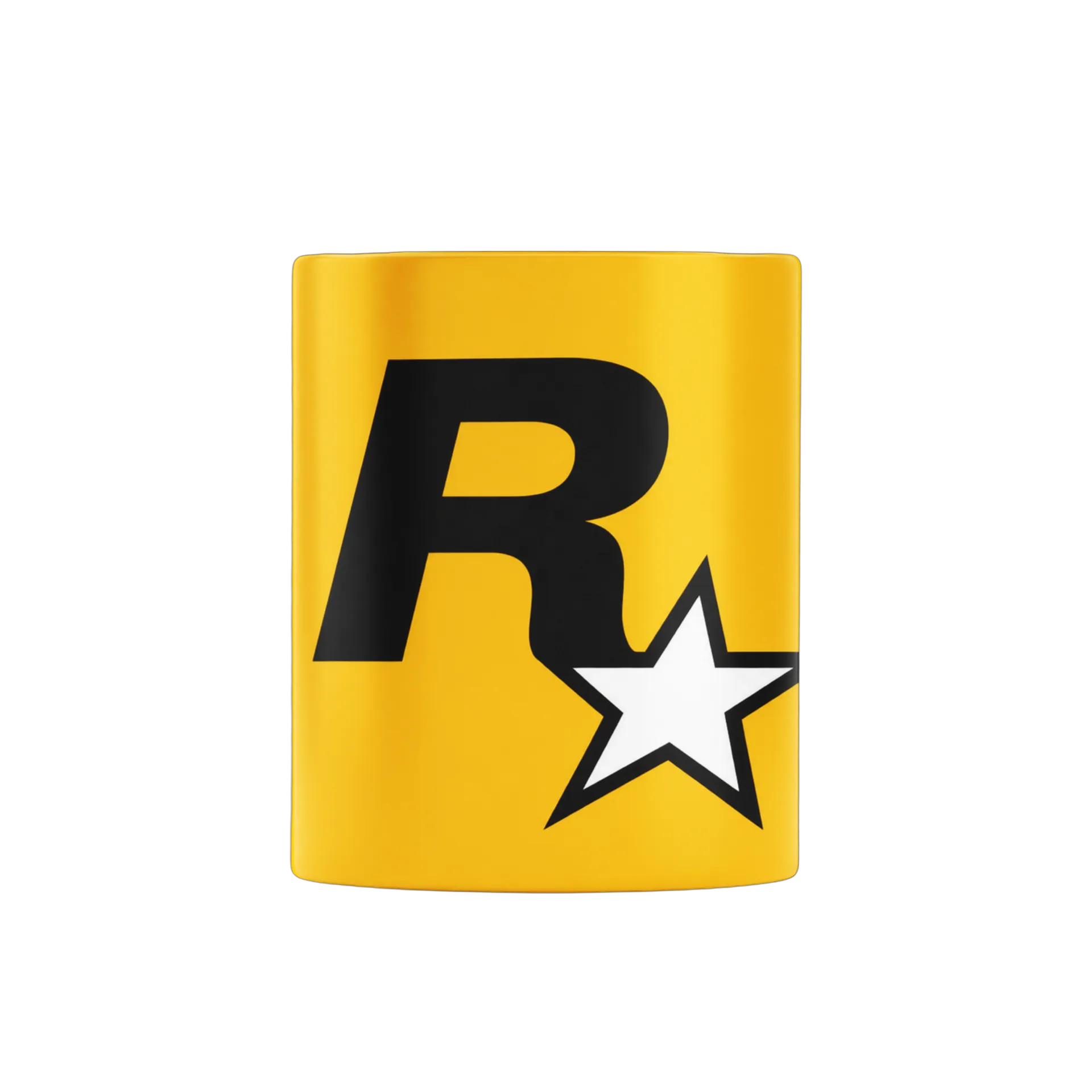 Caneca Logotipo Letra R com Estrela Laranja 325ml - Imagem 2