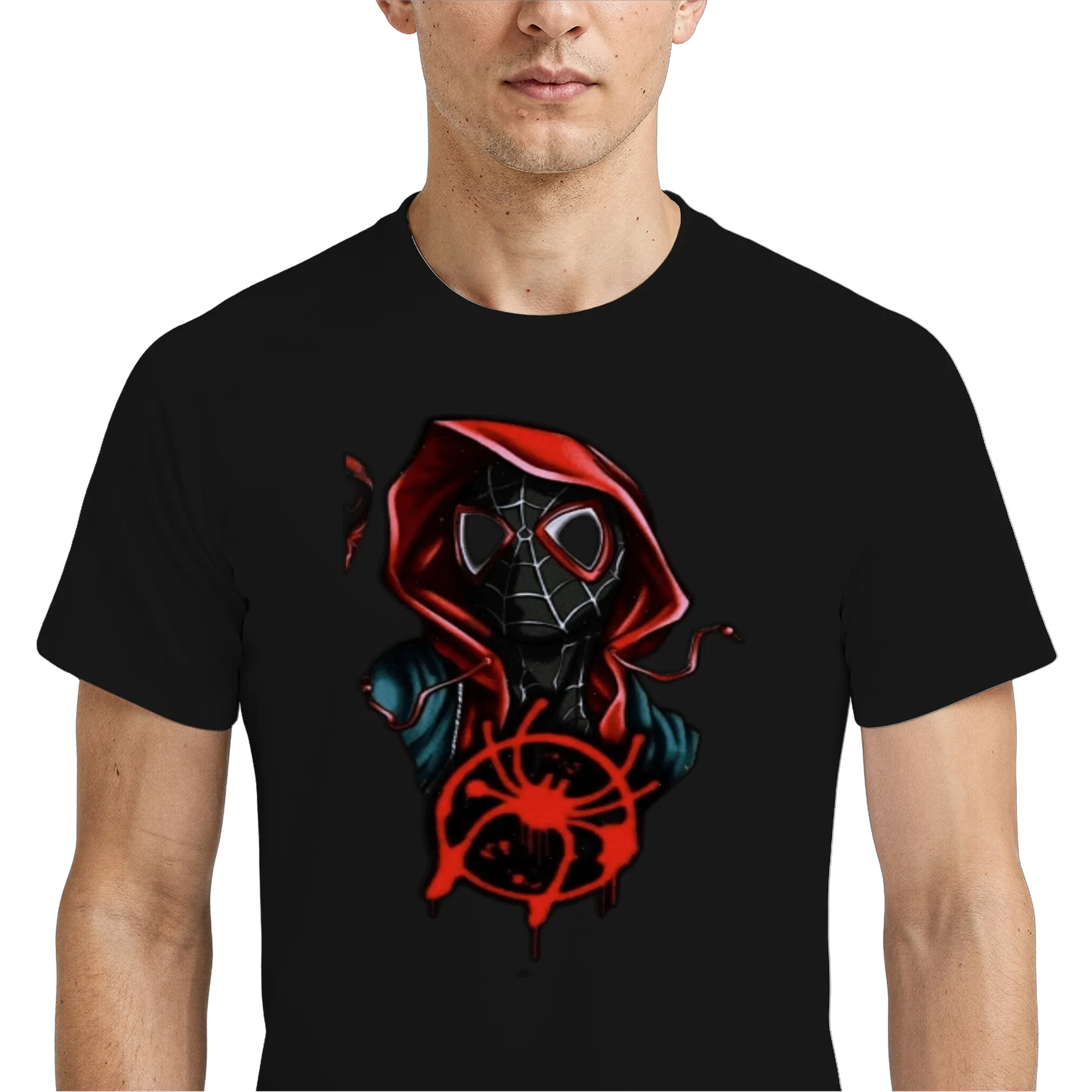 Camiseta Dry Fit Homem-Aranha Estampa Personalizada 100% - Imagem 4