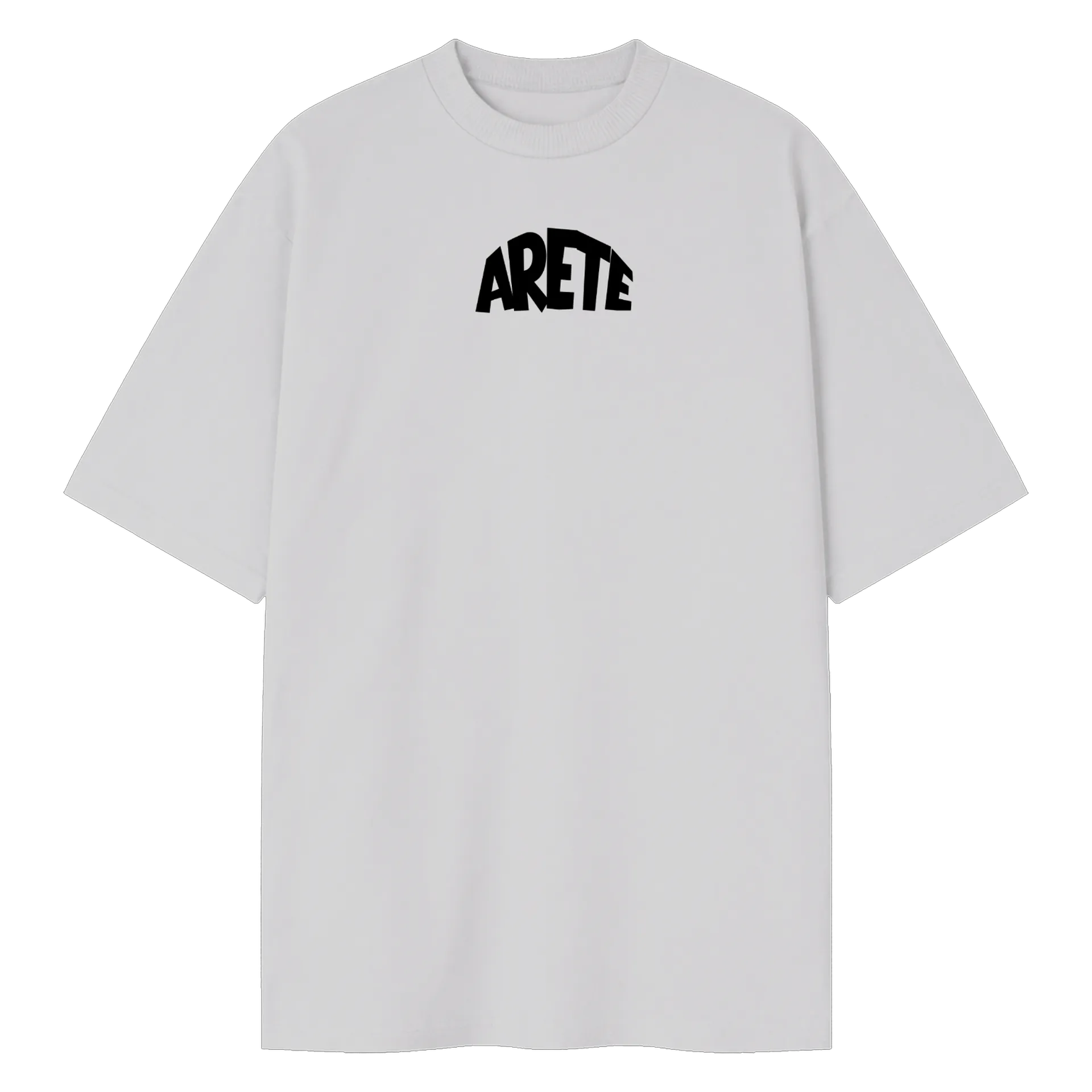 Camiseta Oversized Estampa Personalizada Branco Saara - Imagem 1