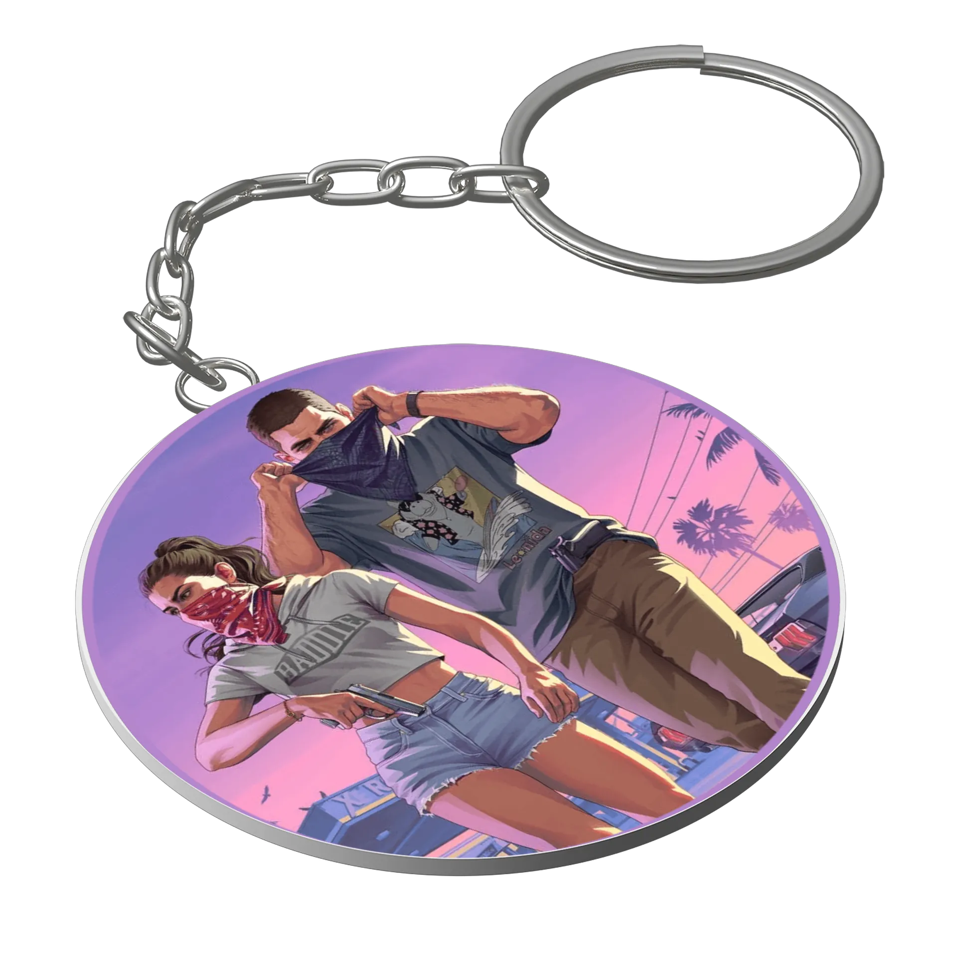 Chaveiro personalizado DO GTA VI de VINNY KBULOSO OFICIAL — imagem 1 de 3