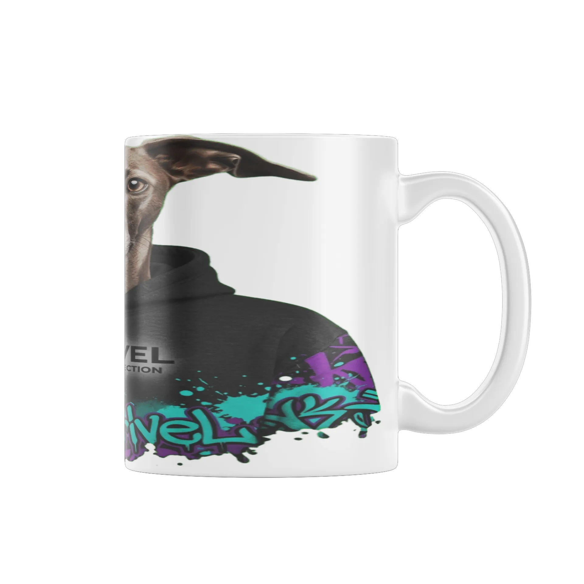 Caneca Galgo Streetwear Inkrivel - Imagem 1
