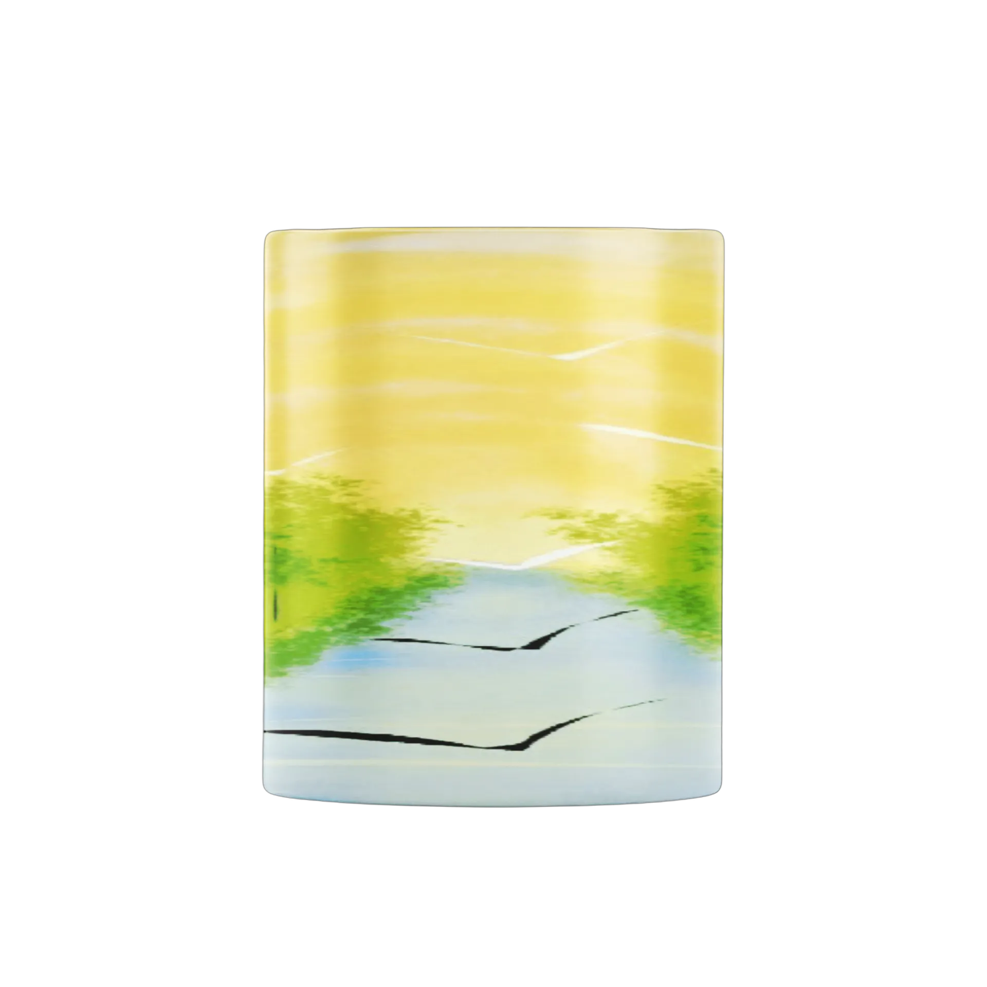 Caneca Paisagem Rural Estrada Entre Campos 325ml - Imagem 3