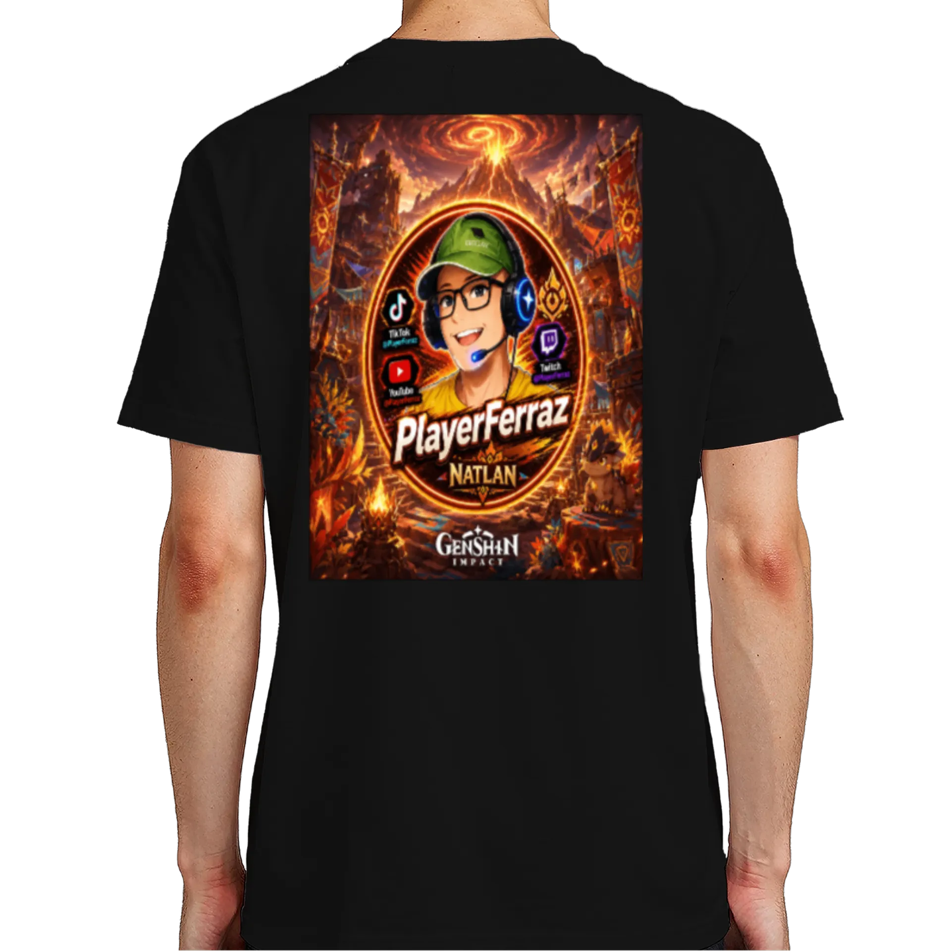 Camiseta Natlan - Genshin Impact by PlayerFerraz - Imagem 7