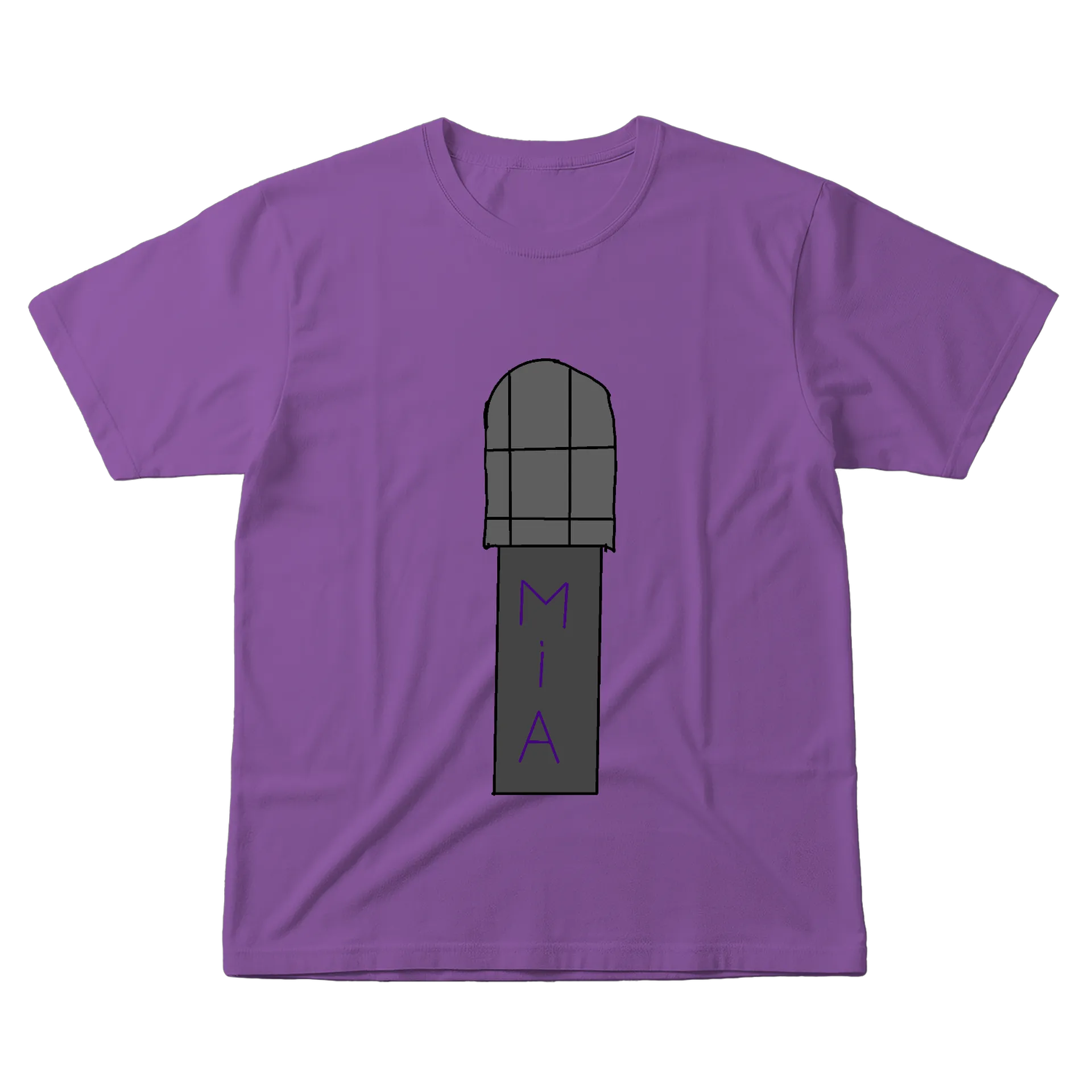 Camiseta kitty - Azul & Roxo - Imagem 1