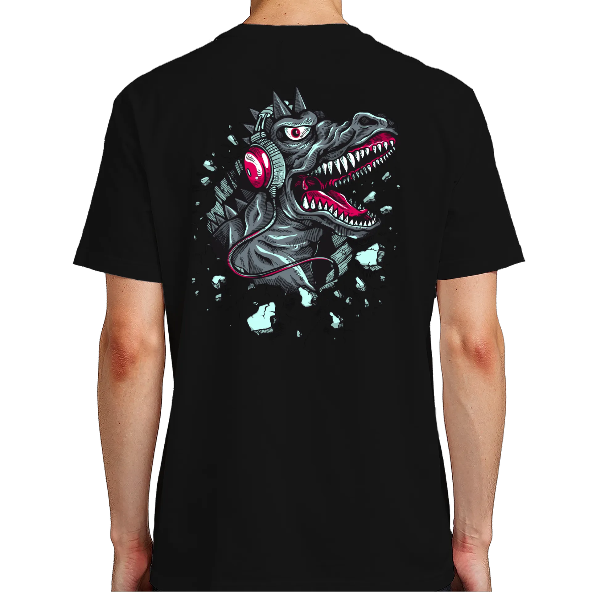 Camiseta Monstro Espacial Colorida 100% Algodão - Imagem 7
