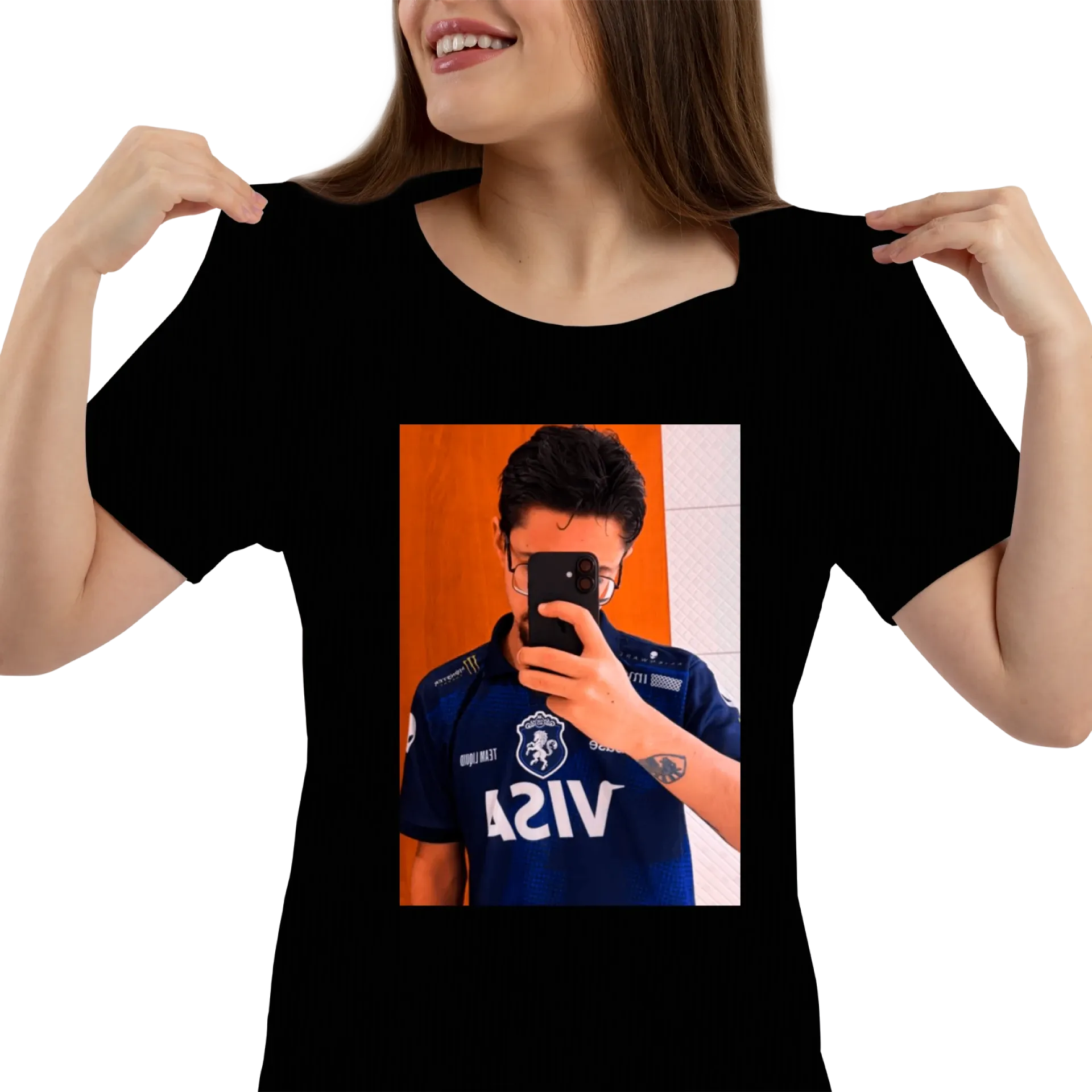 Camiseta personalizada de seguraorush