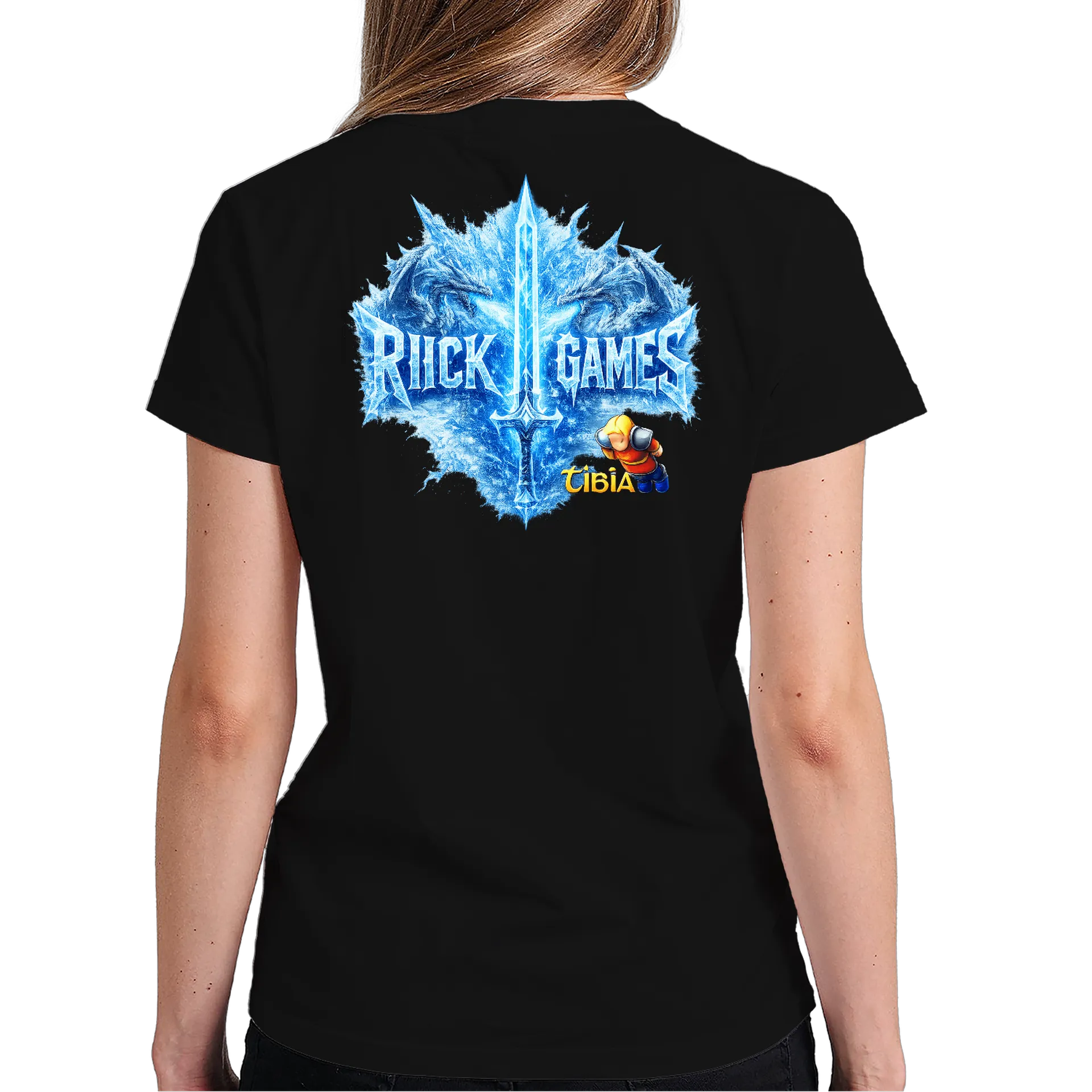 Camiseta Estampa Logo RiiCK Games 100% Algodão - Imagem 6