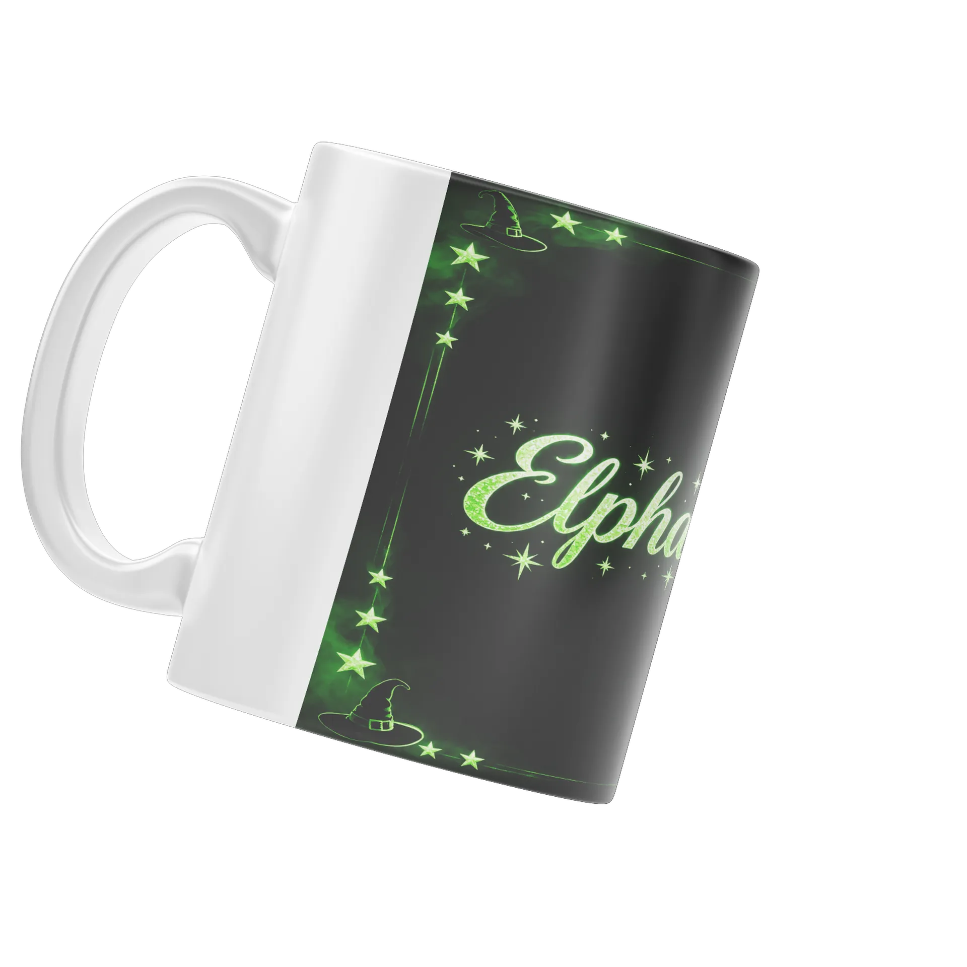Caneca porcelana Estampa Elphaba 325ml - Imagem 3
