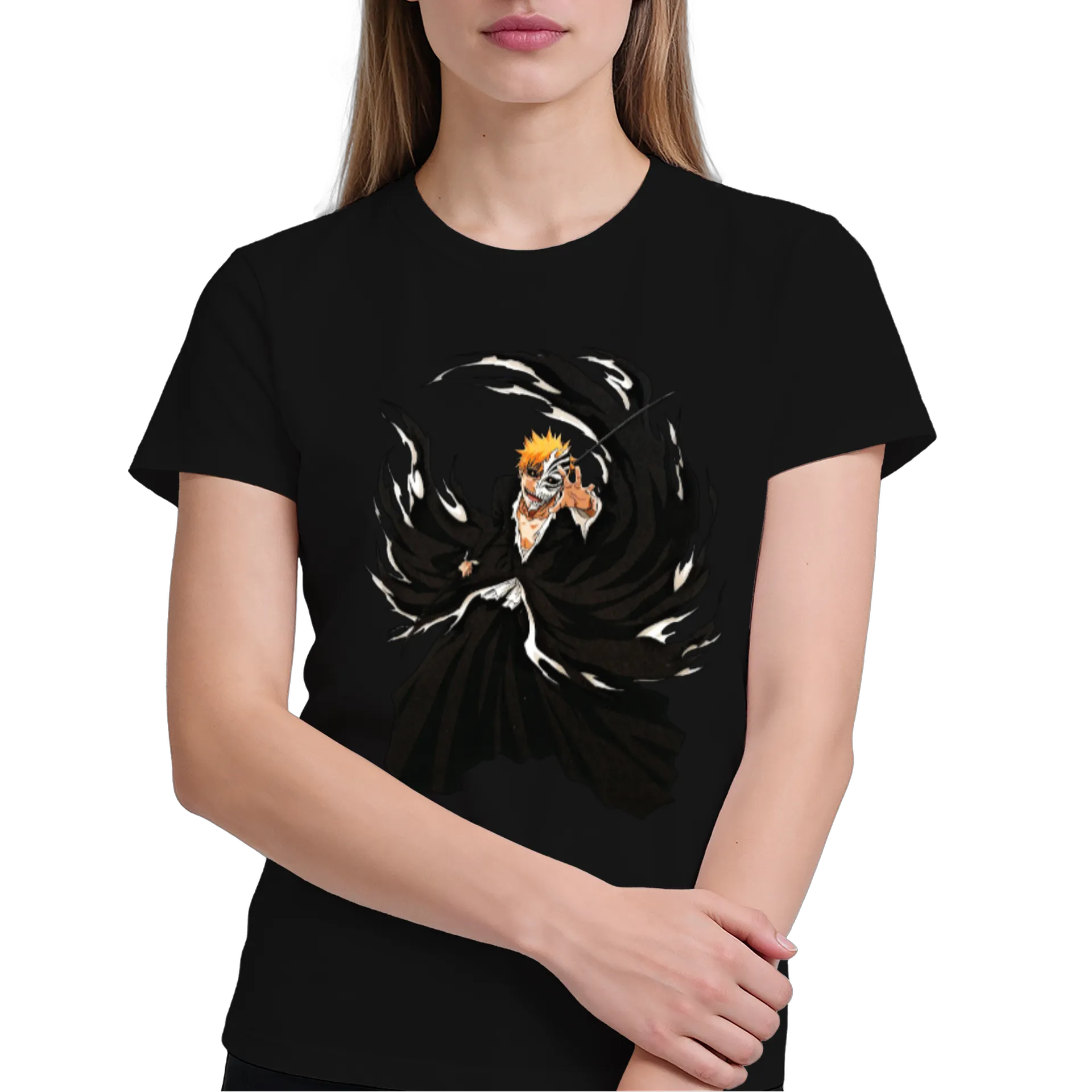 Camiseta Bleach Ichigo Kurosaki 100% Algodão - Imagem 4