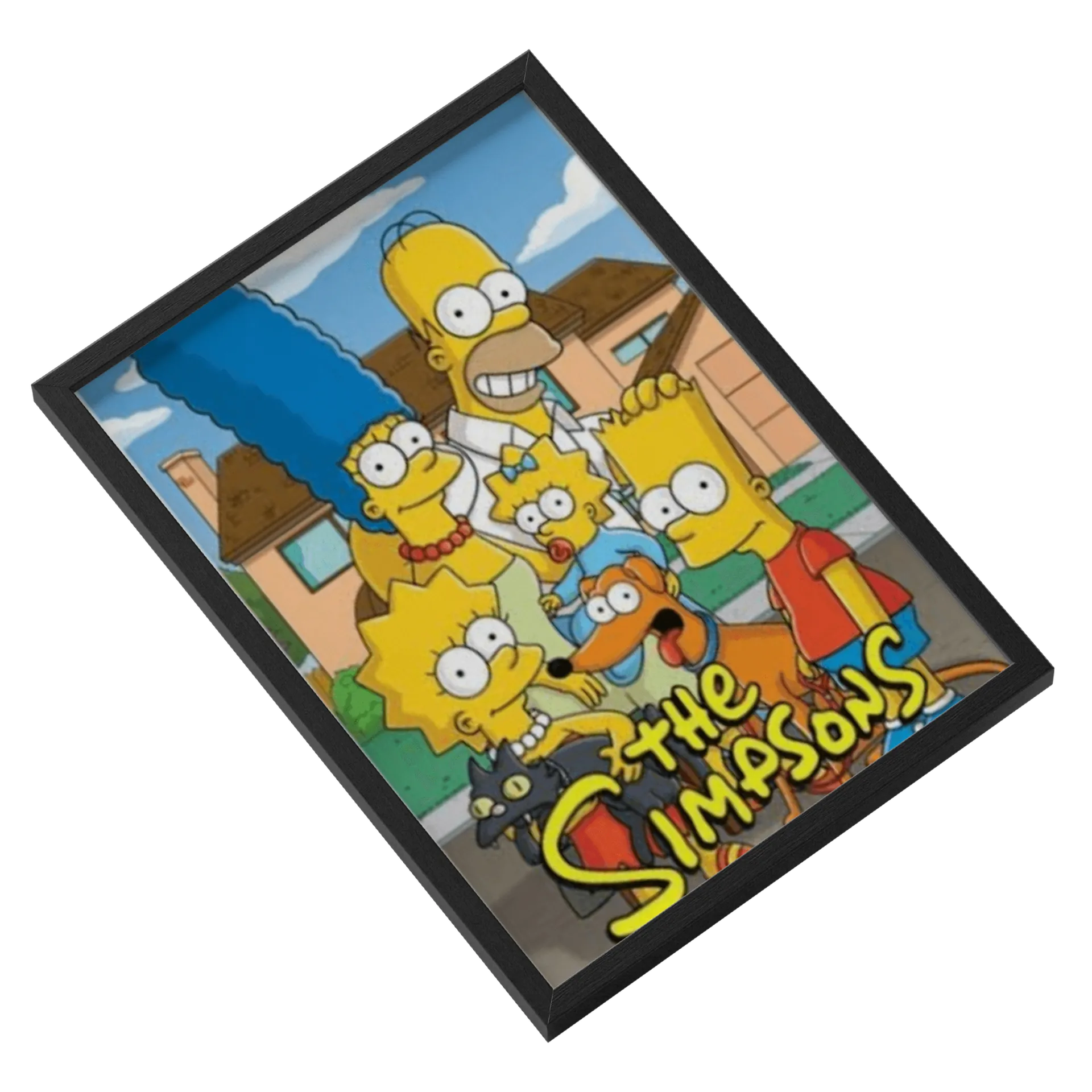 Quadro Família Simpsons Estilo Cartoon 'The Simpsons' A3 - Imagem 2