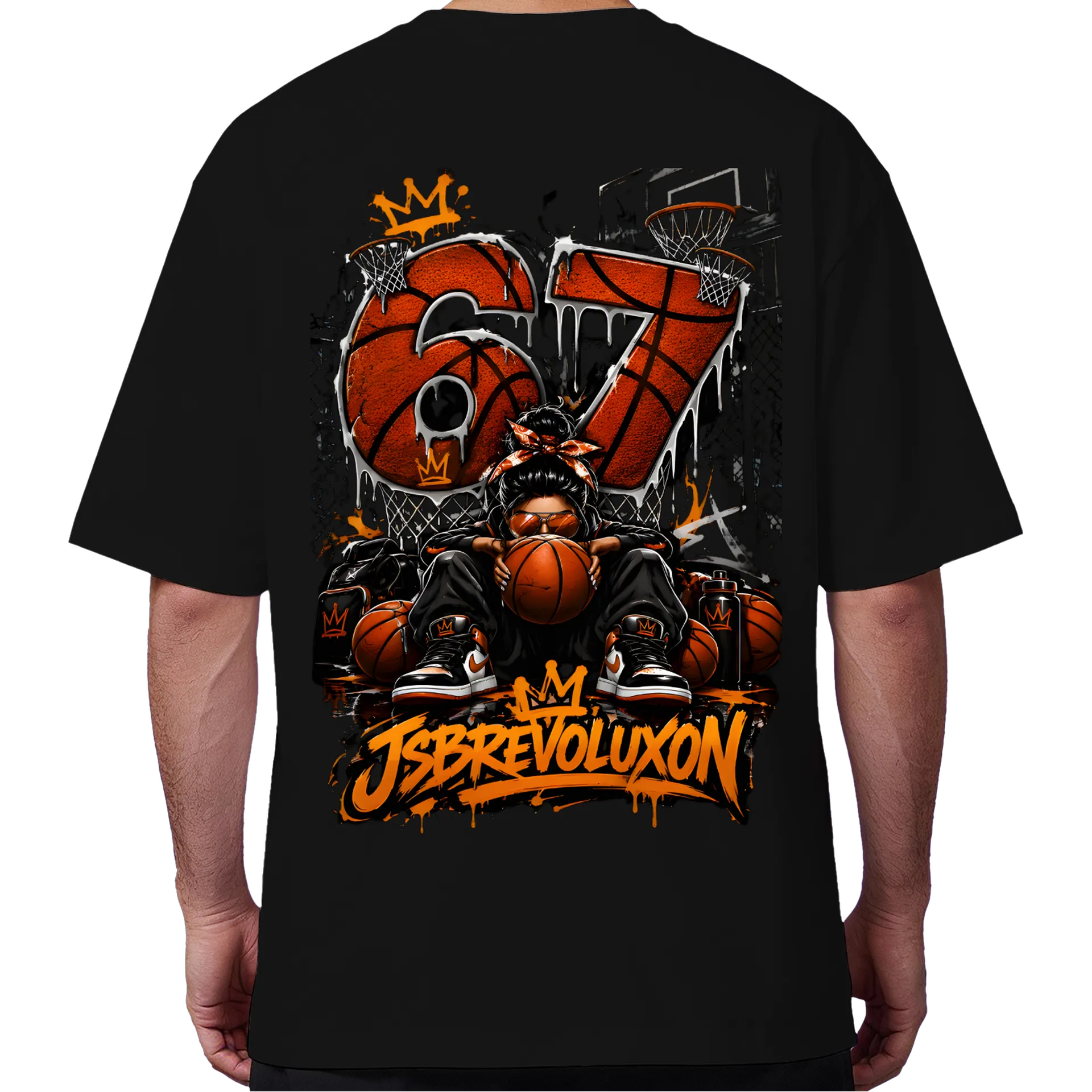 Camiseta jsbrevoluxon Oversized - Imagem 6
