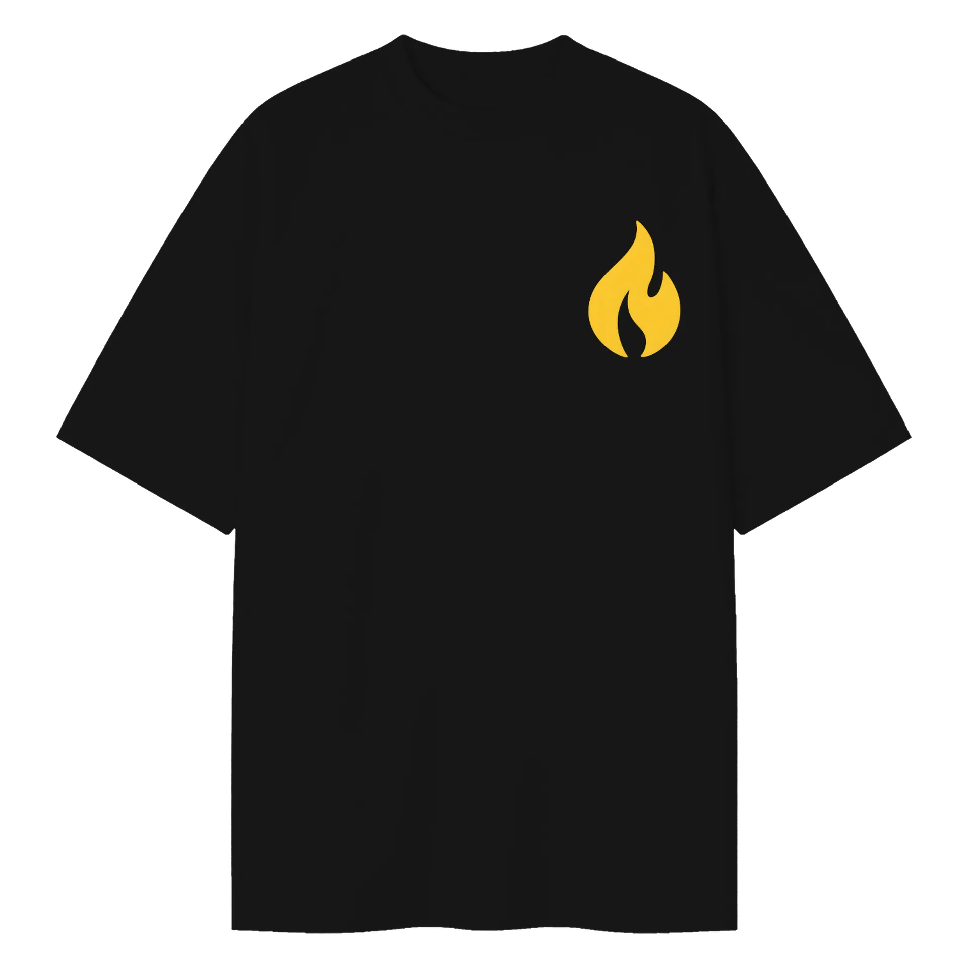 Camiseta Oversized Estampa Tipográfica Porquê Ele Vive de psbwellington — imagem 1 de 6