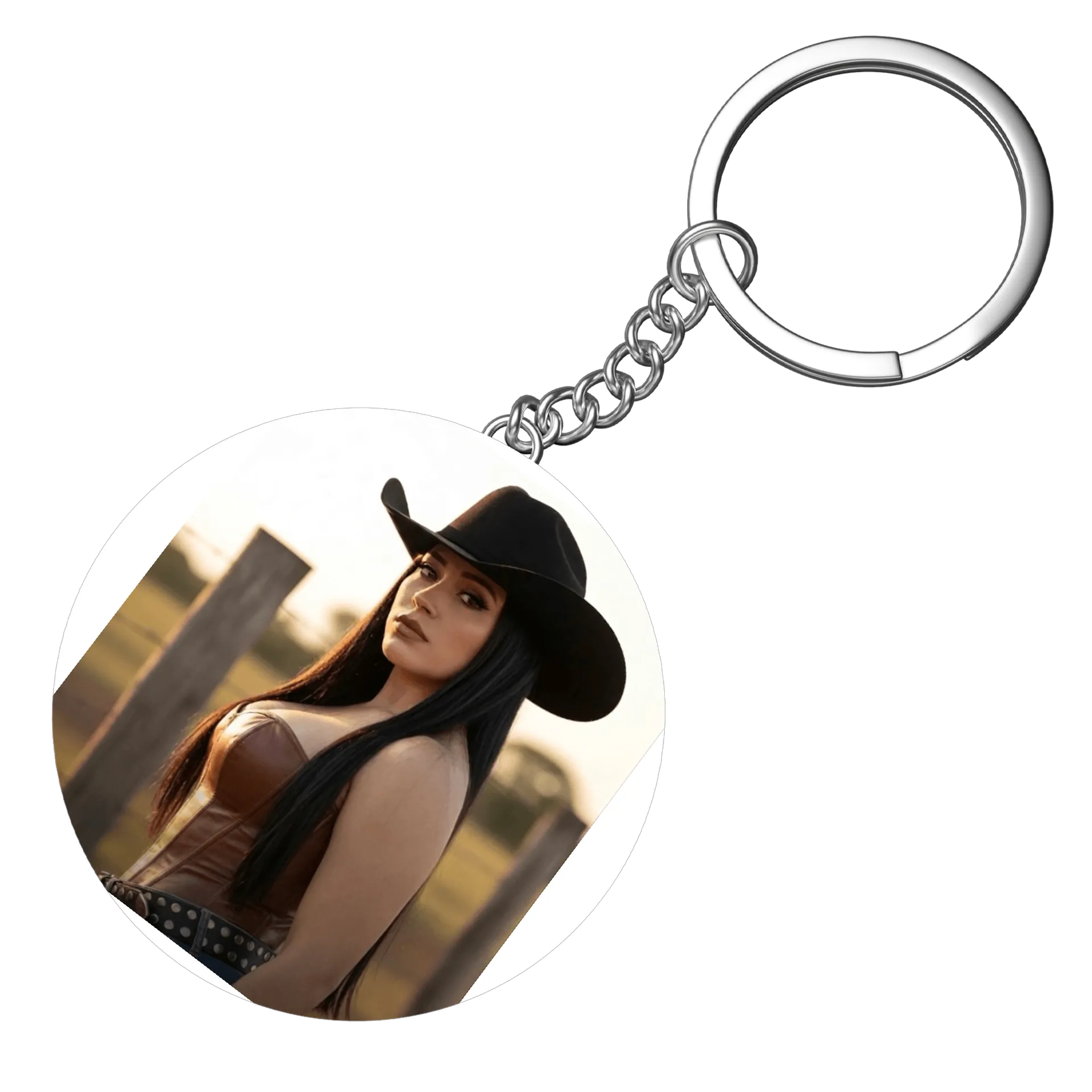 Chaveiro MDF Personalizado Estampa Country - Imagem 4