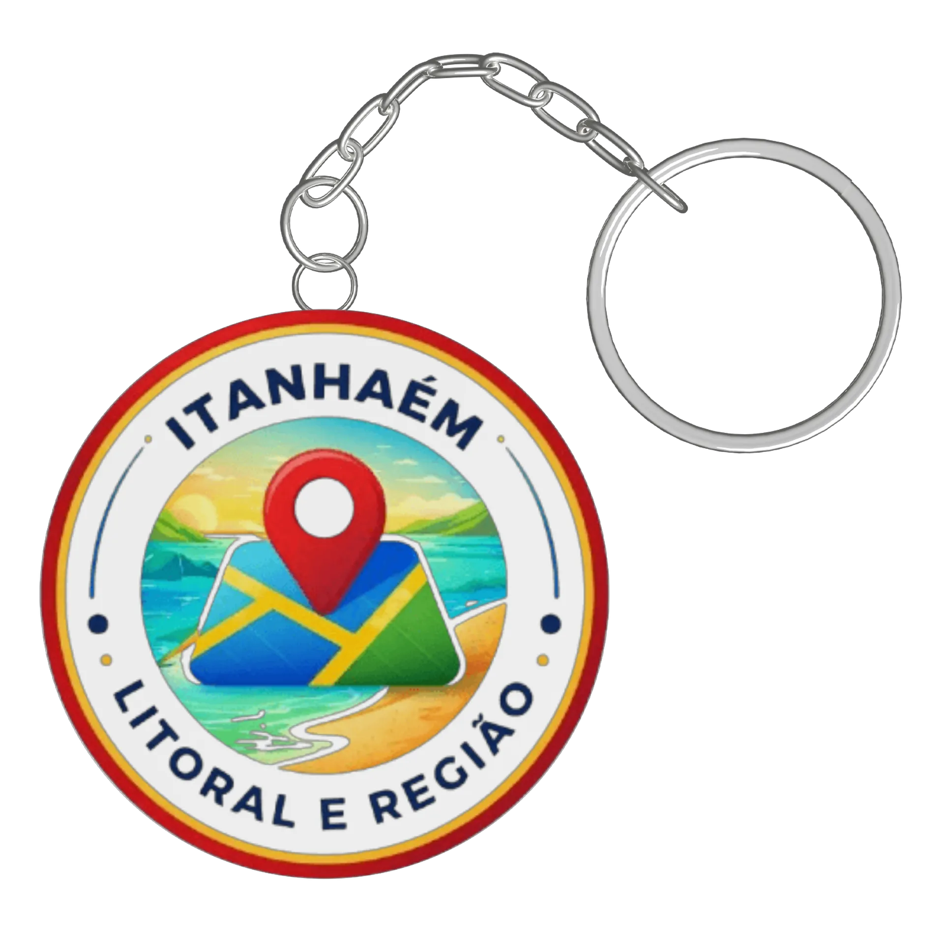 Chaveiro personalizado de Itanhaém Litoral e Região 