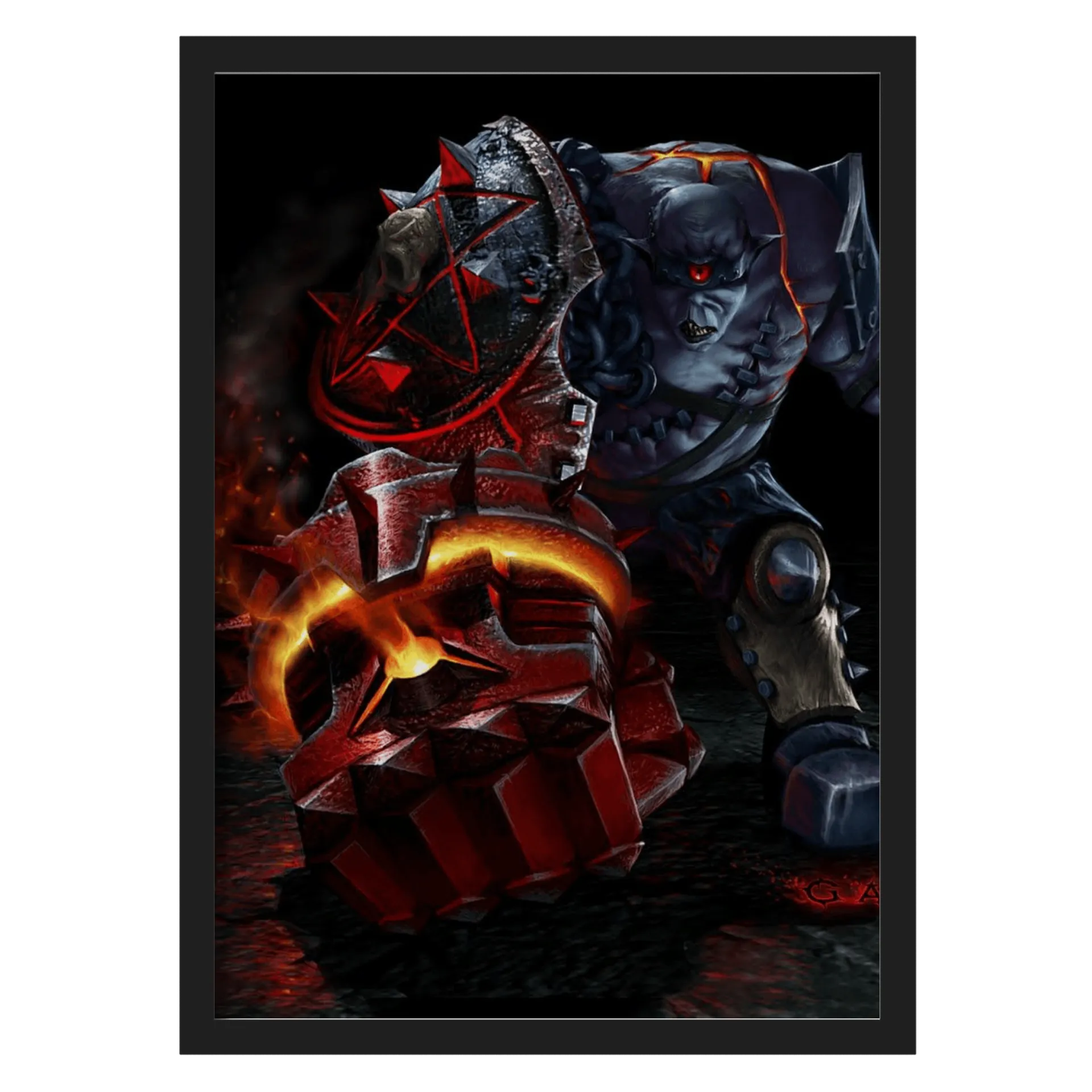 Quadro A3 Gauntlet - Imagem 1
