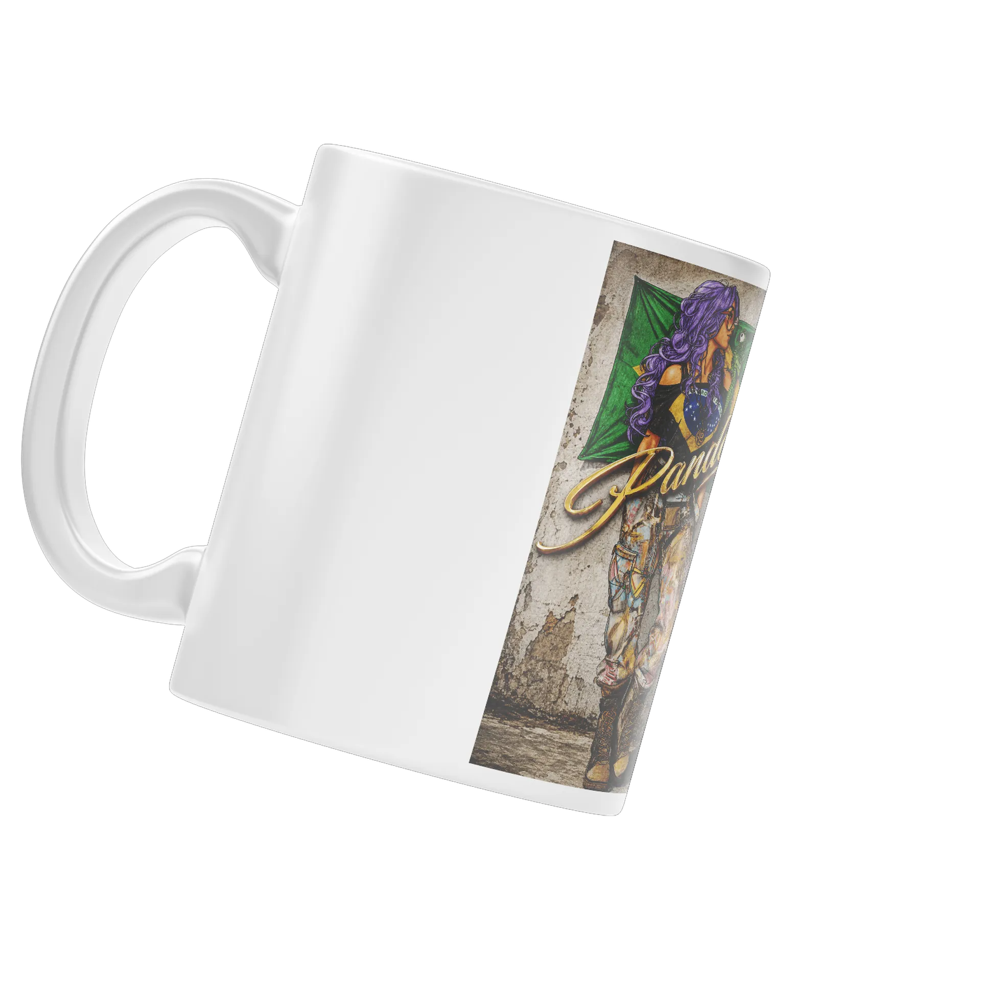 Caneca Porcelana Pandora Brasil 325ml - Imagem 3