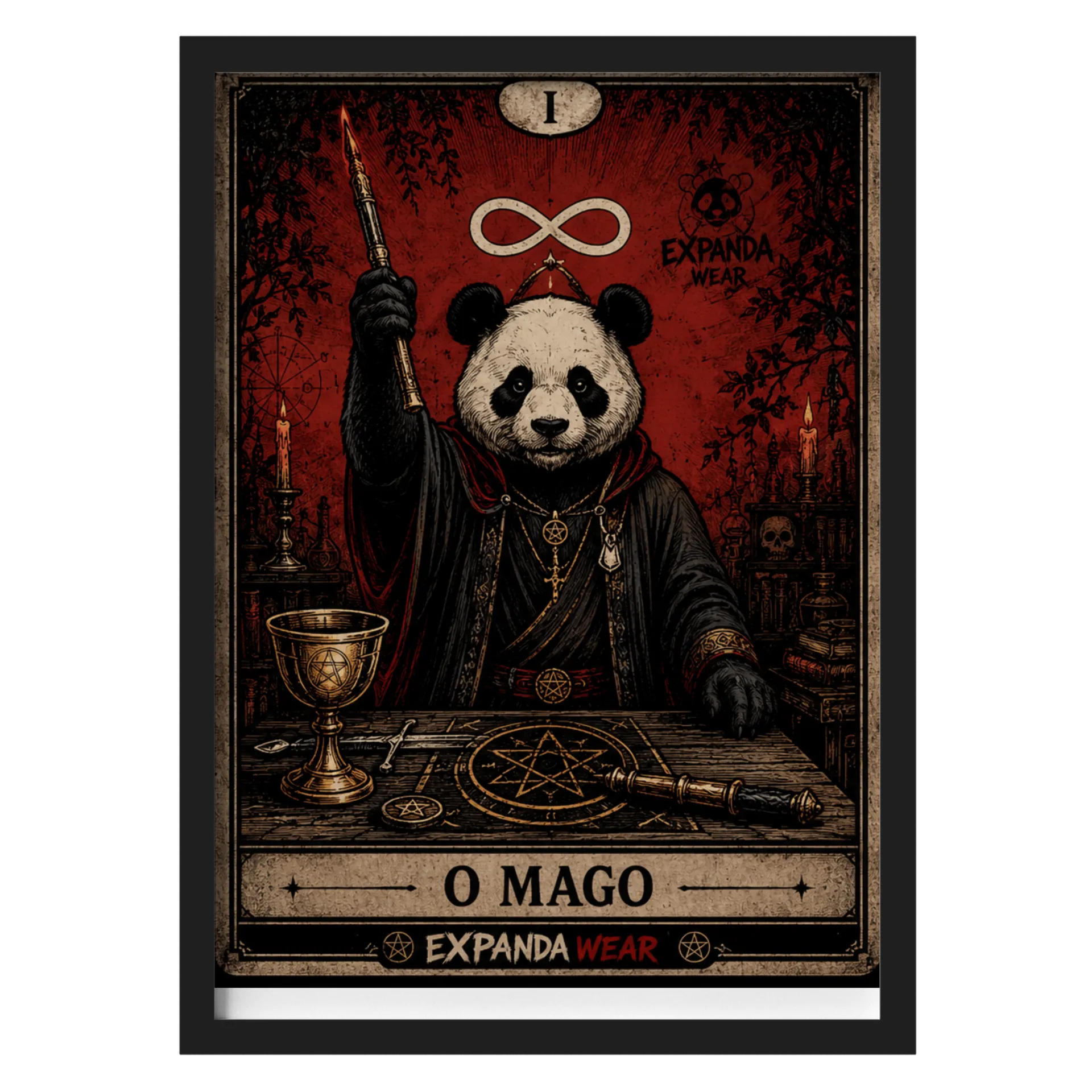 Quadro A3 personalizado Com Vidro - Imagem 1