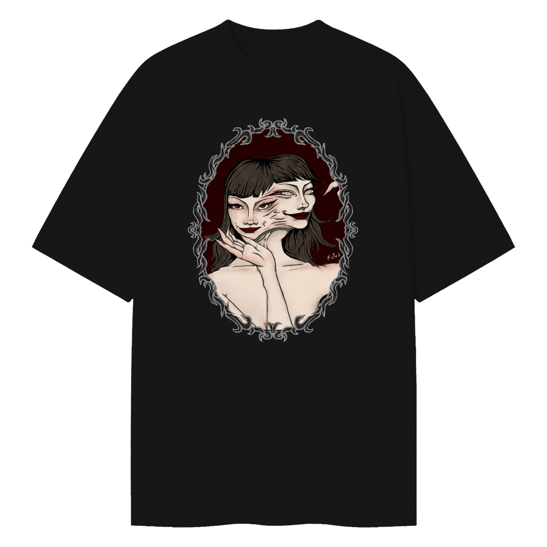Camiseta Oversized Duas Faces Ketrita - Imagem 1