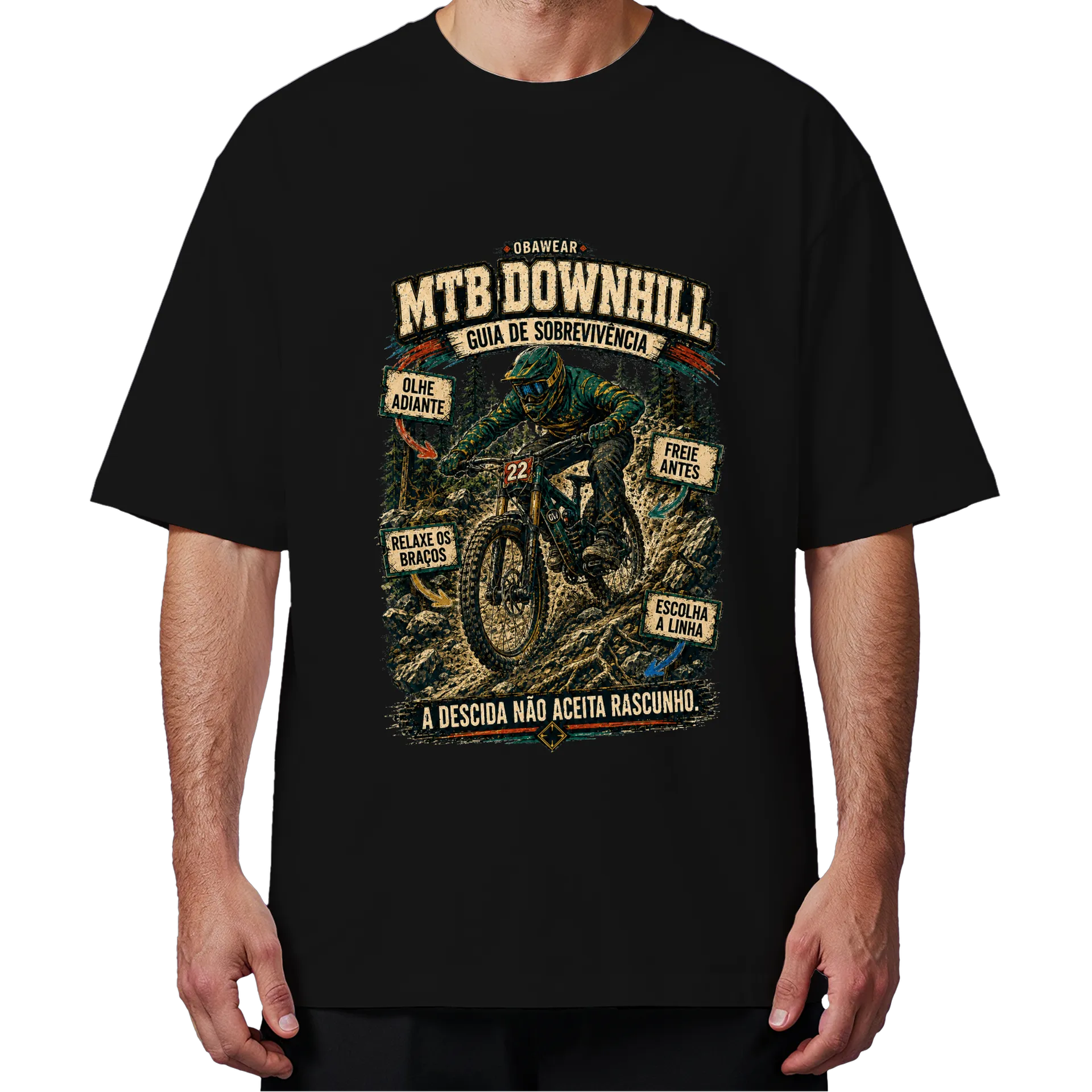 Camiseta Oversized MTB - Imagem 3