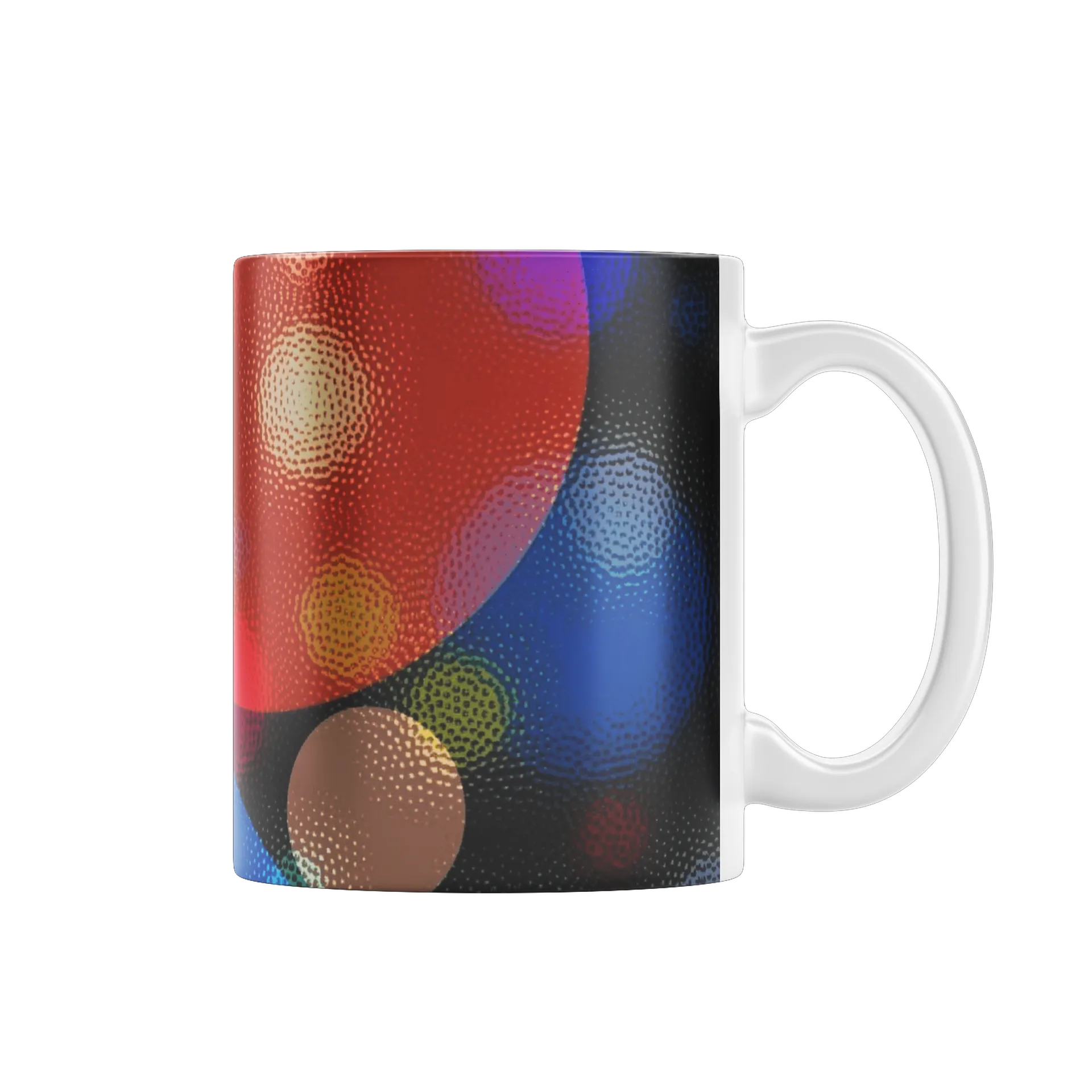 Caneca Vidros Coloridos - Imagem 1
