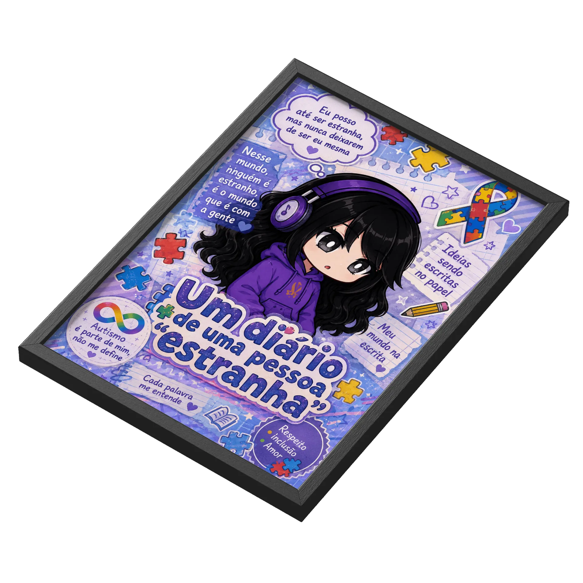 Quadro A3 personalizado da Lili UDDUPE - Imagem 3