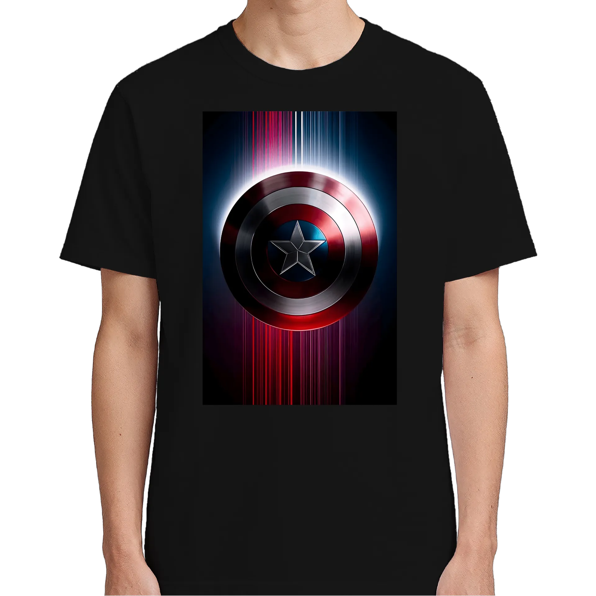 Camiseta personalizada de CAPITÃO ROGERS  — imagem 4 de 6