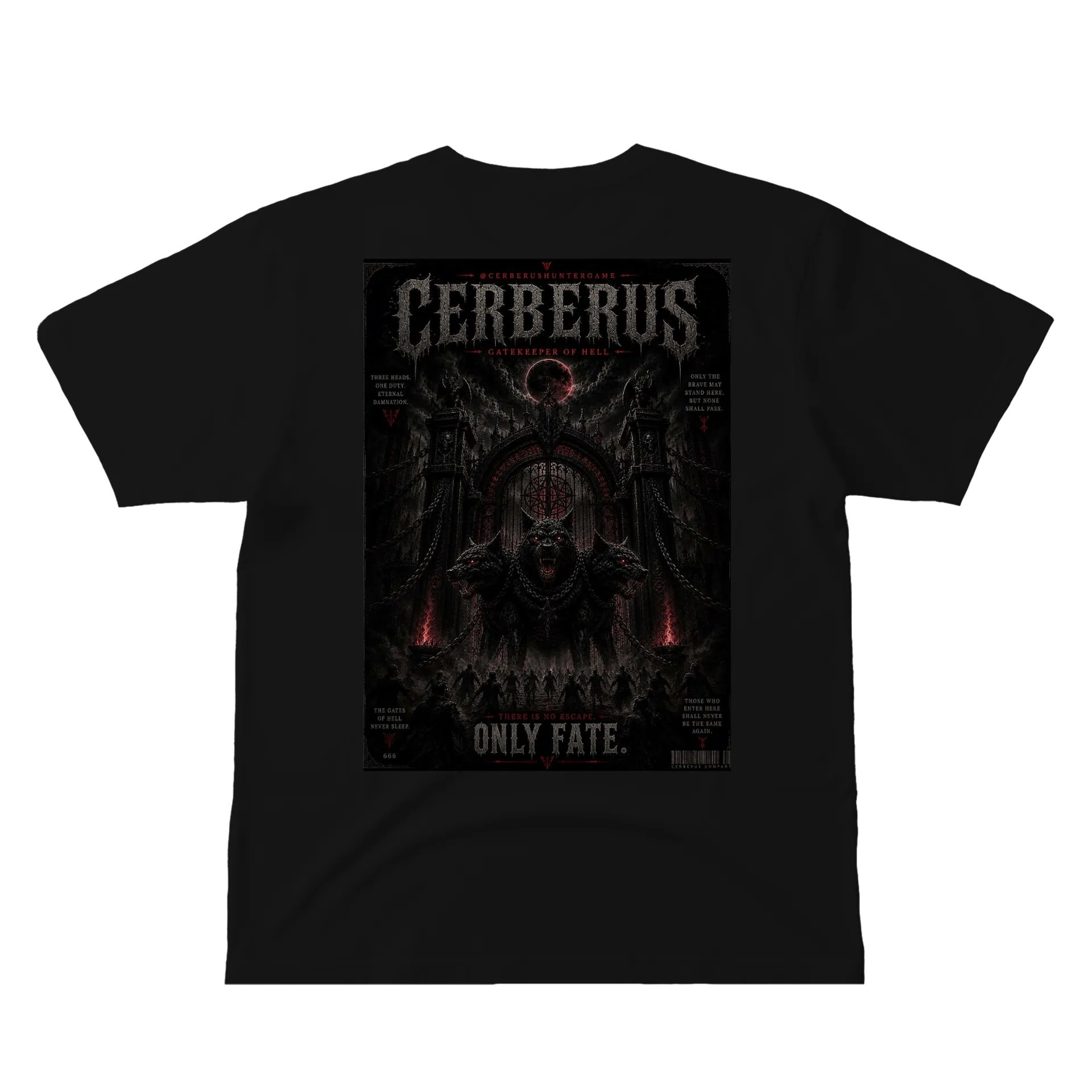 CERBERUS Tee | HELLCHAIN - Imagem 3