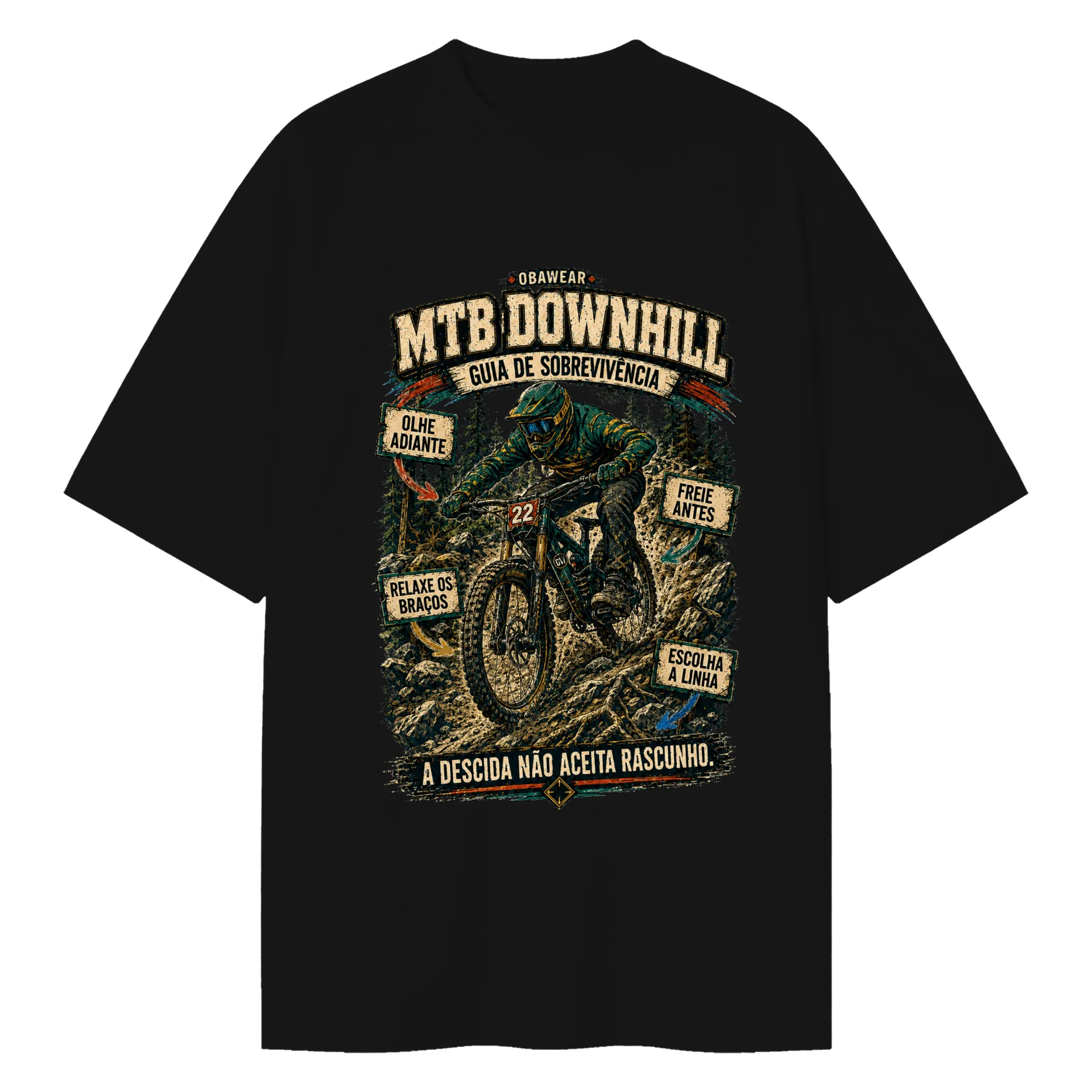 Camiseta Oversized MTB - Imagem 1