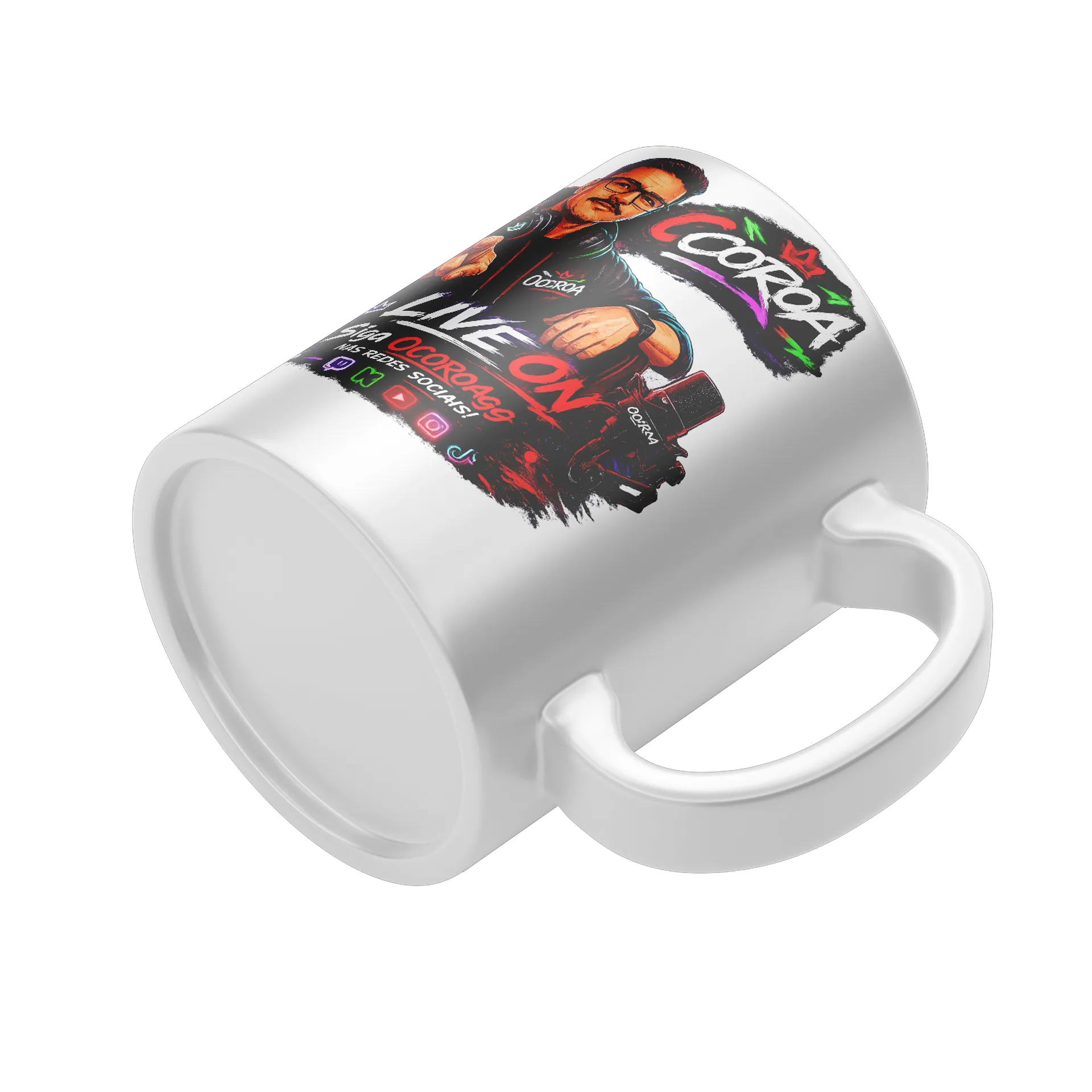 Caneca: O COROA Live ON - Imagem 4