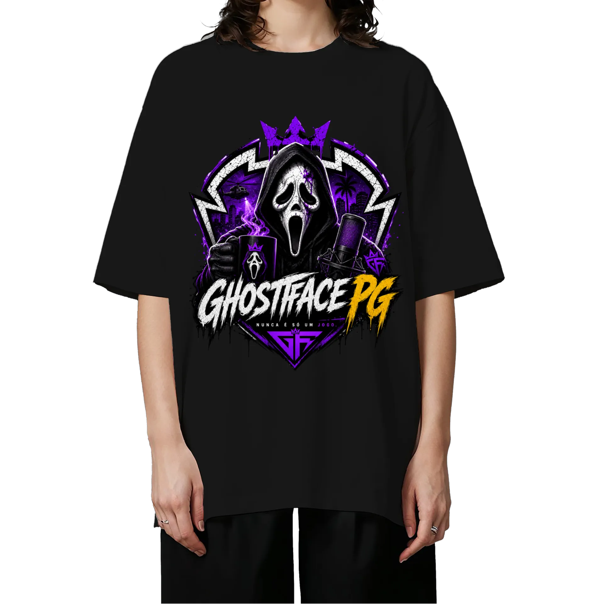 Camiseta Oversized GHOSTPG GF - Imagem 3