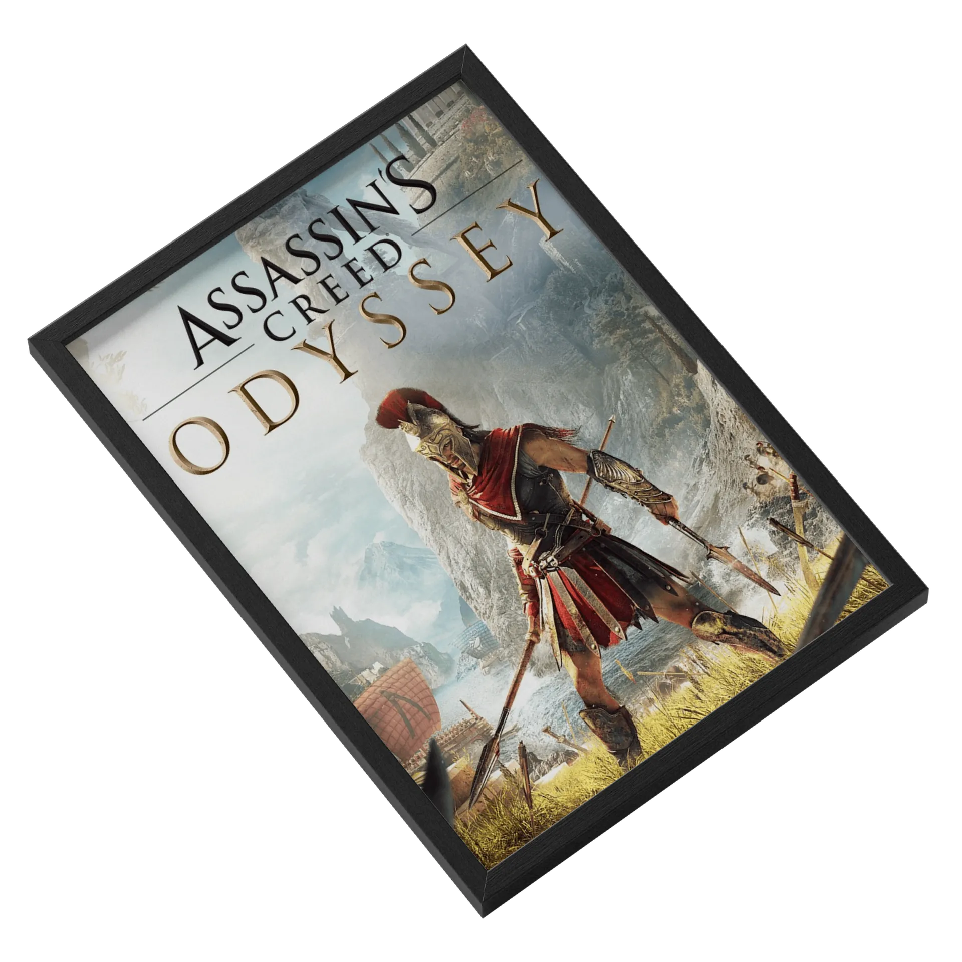 Quadro a3 de vidro do jogo assassin’s creed - Imagem 2