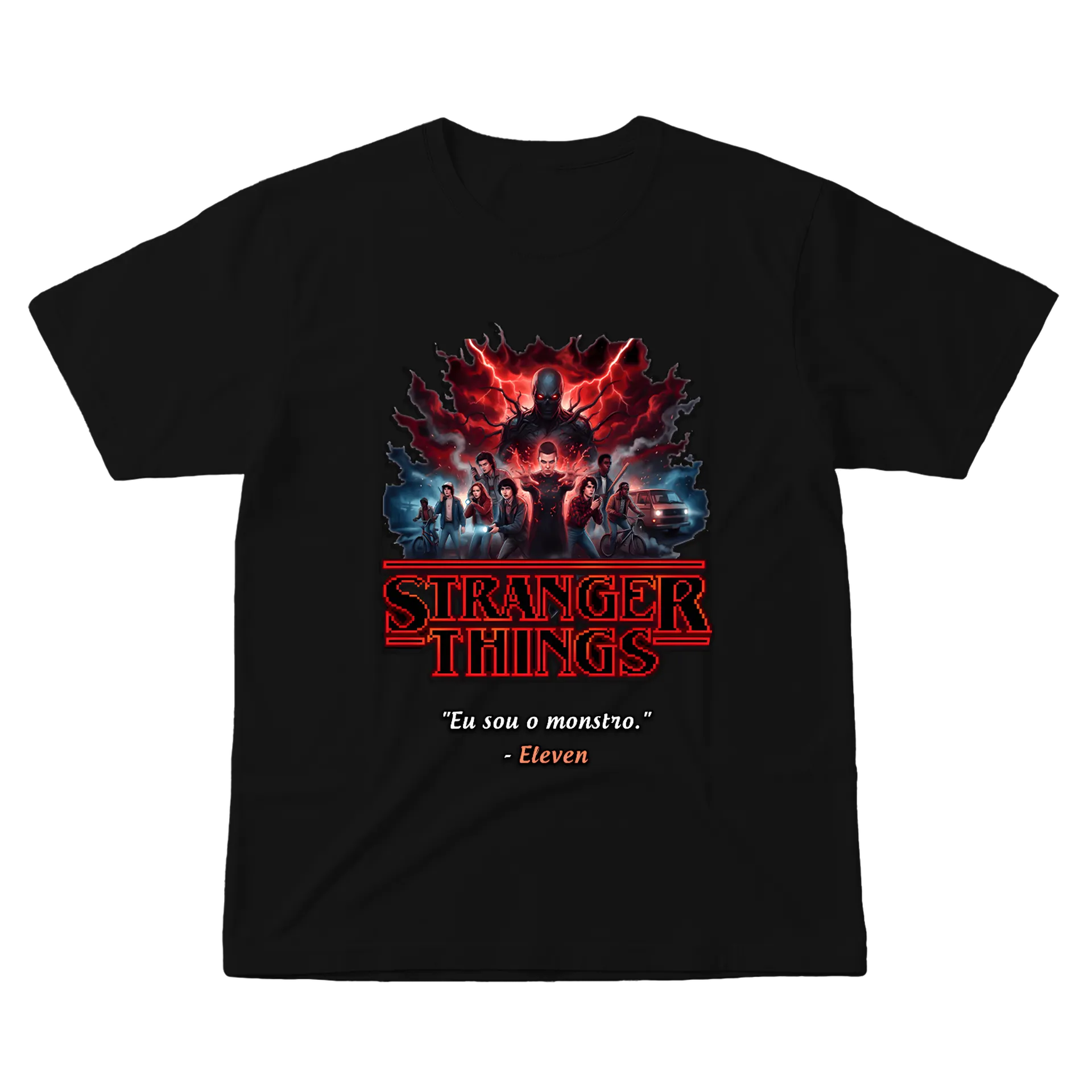Camiseta (unissex) Stranger Things - Imagem 1