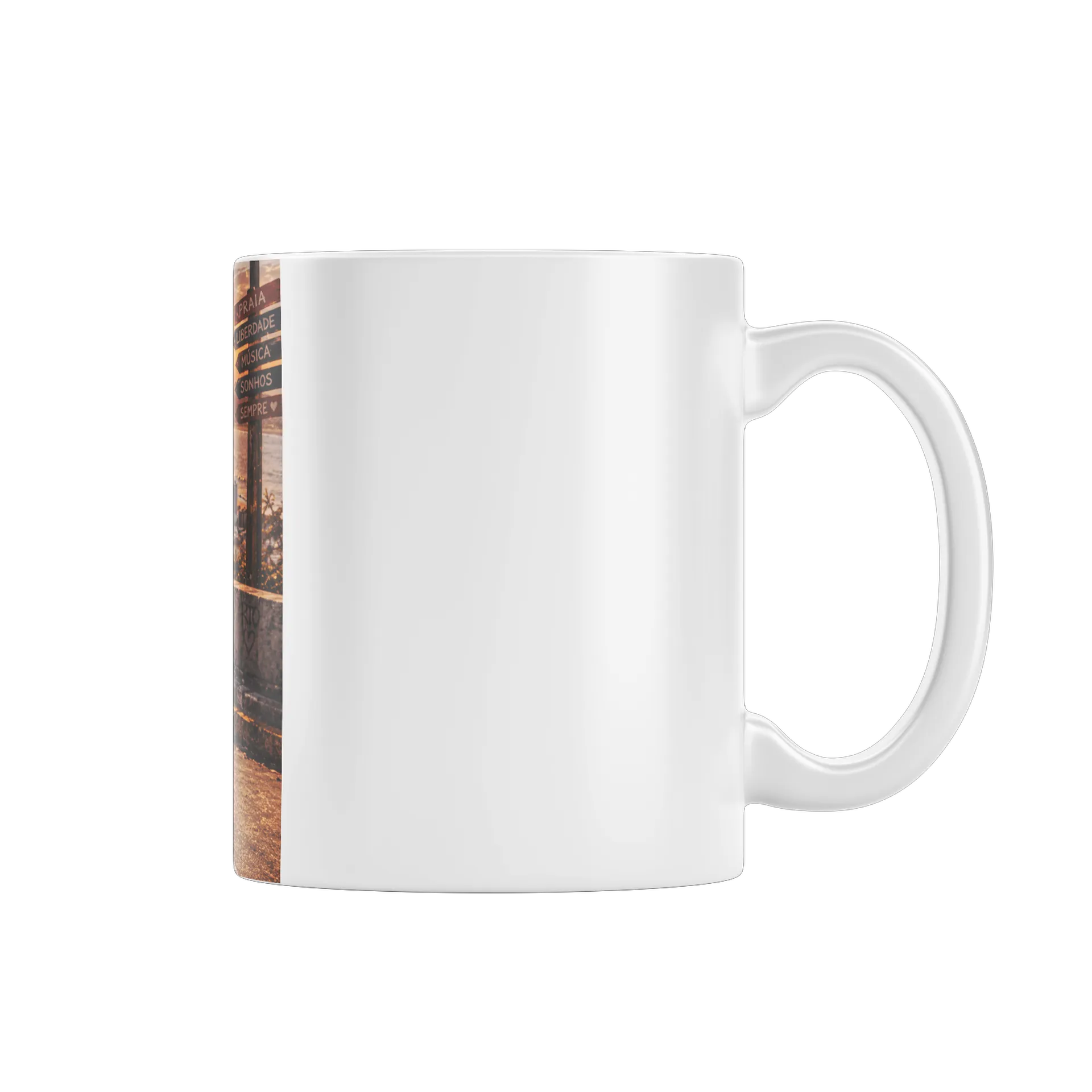 Caneca Estampa Silhueta Carro Clássico 325ml - Imagem 2