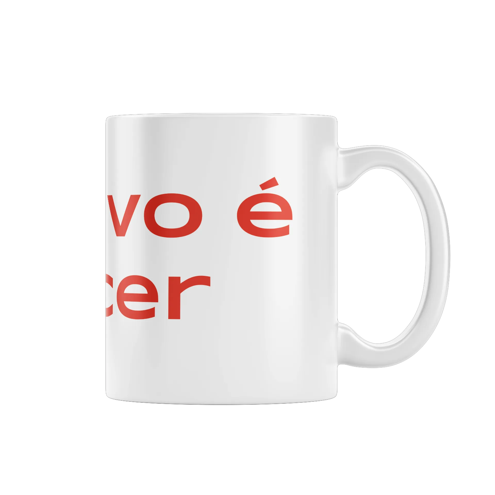 Caneca Porcelana Objetivo é Vencer 325ml de Camily