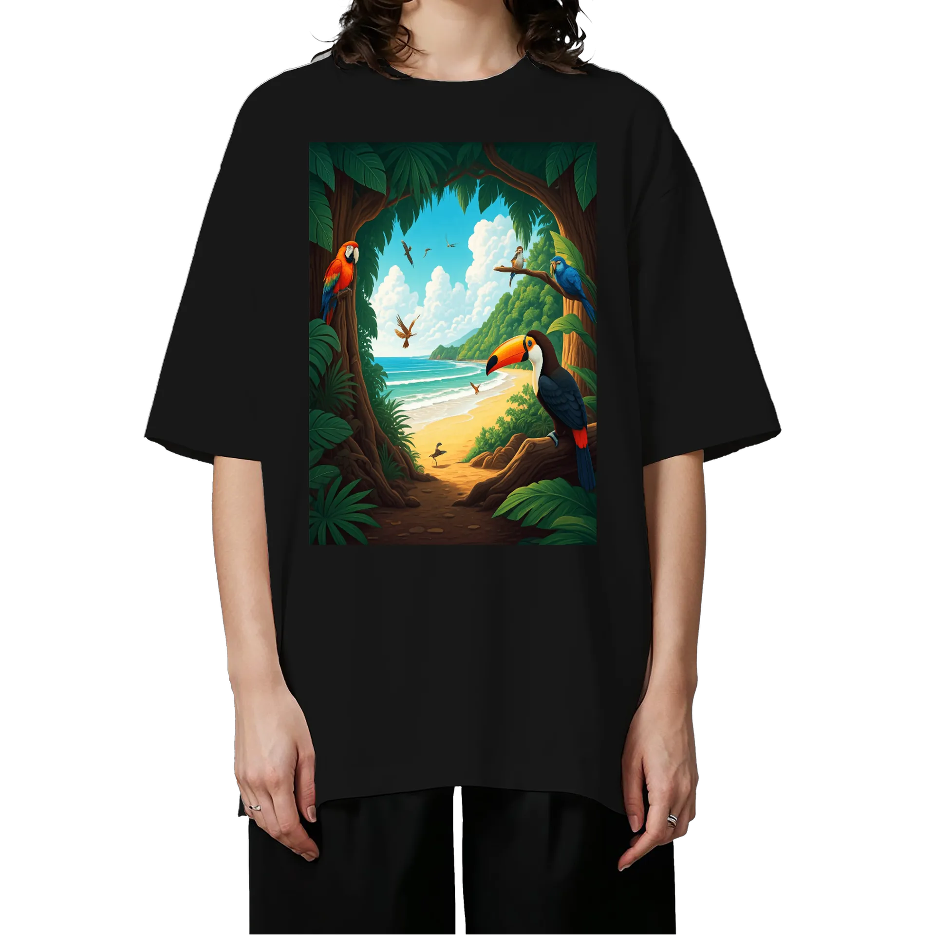 Camiseta Oversized: Conforto e Estilo em Tamanho - Imagem 3