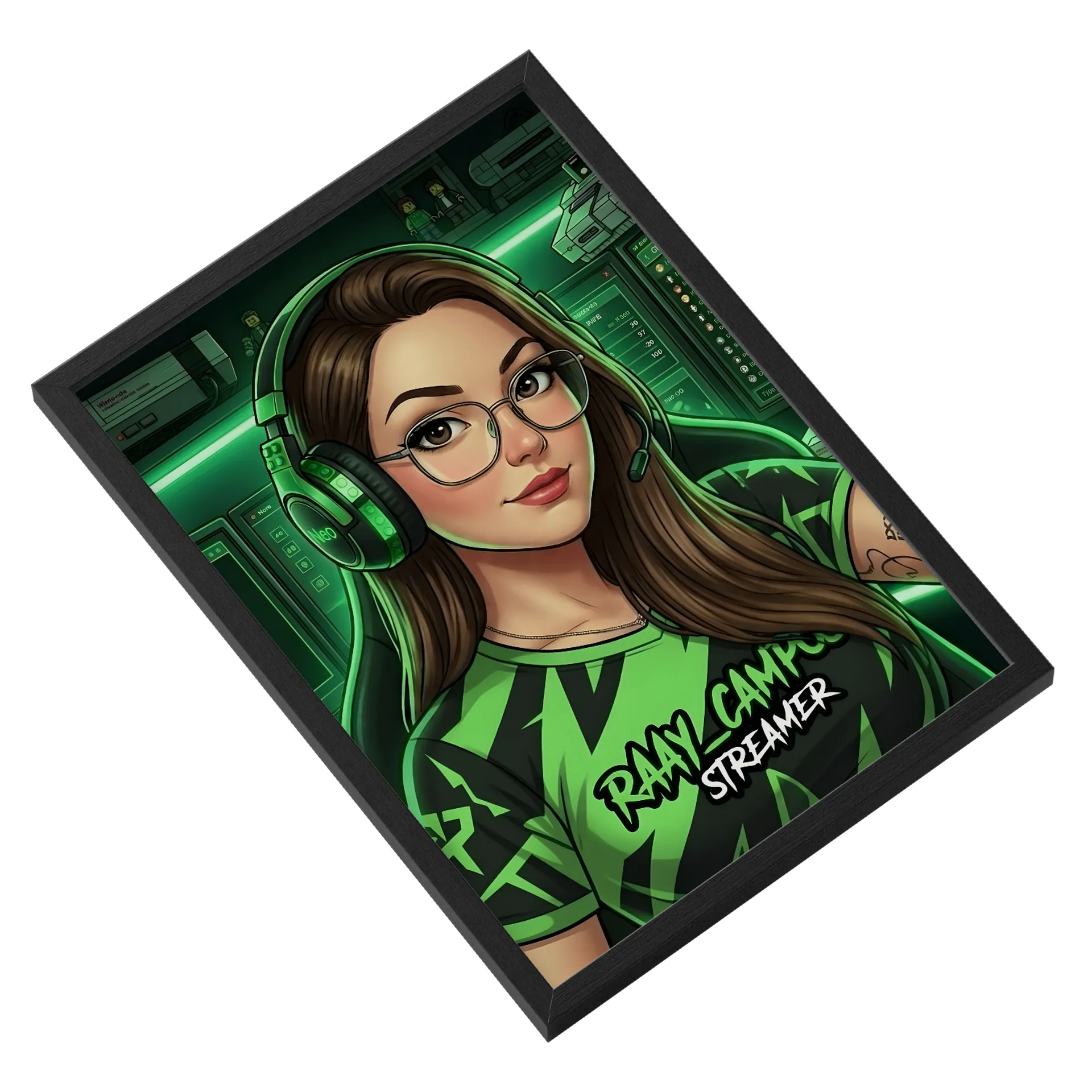 Quadro A3 personalizado Com Vidro - Imagem 2