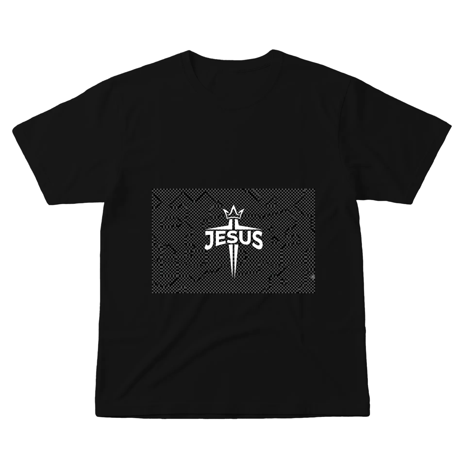 Camiseta unissex - Jesus Cruz, 100% Algodão de João Netto — imagem 1 de 6